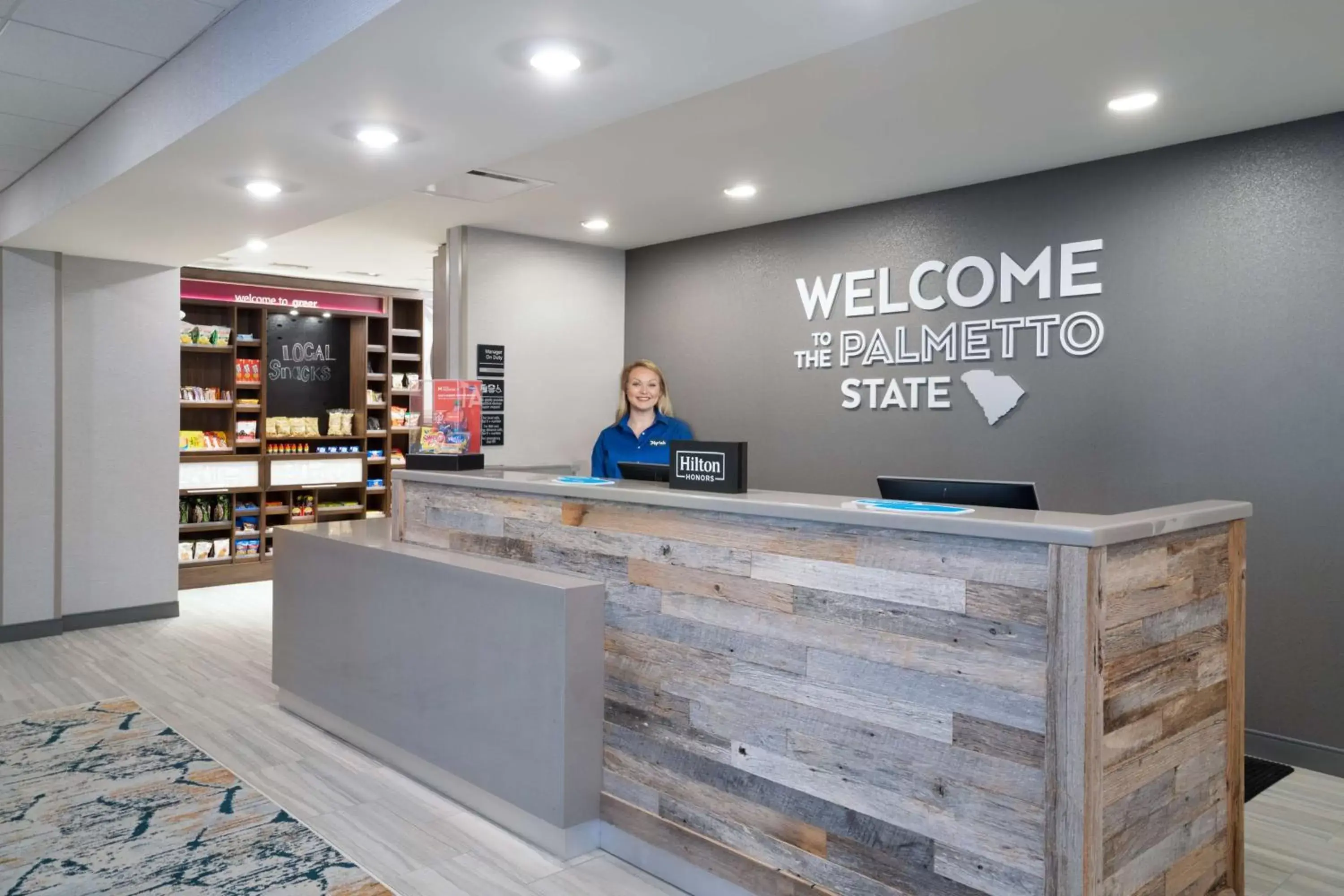 Lobby or reception, Lobby/Reception in Hampton Inn Greer Greenville, Sc