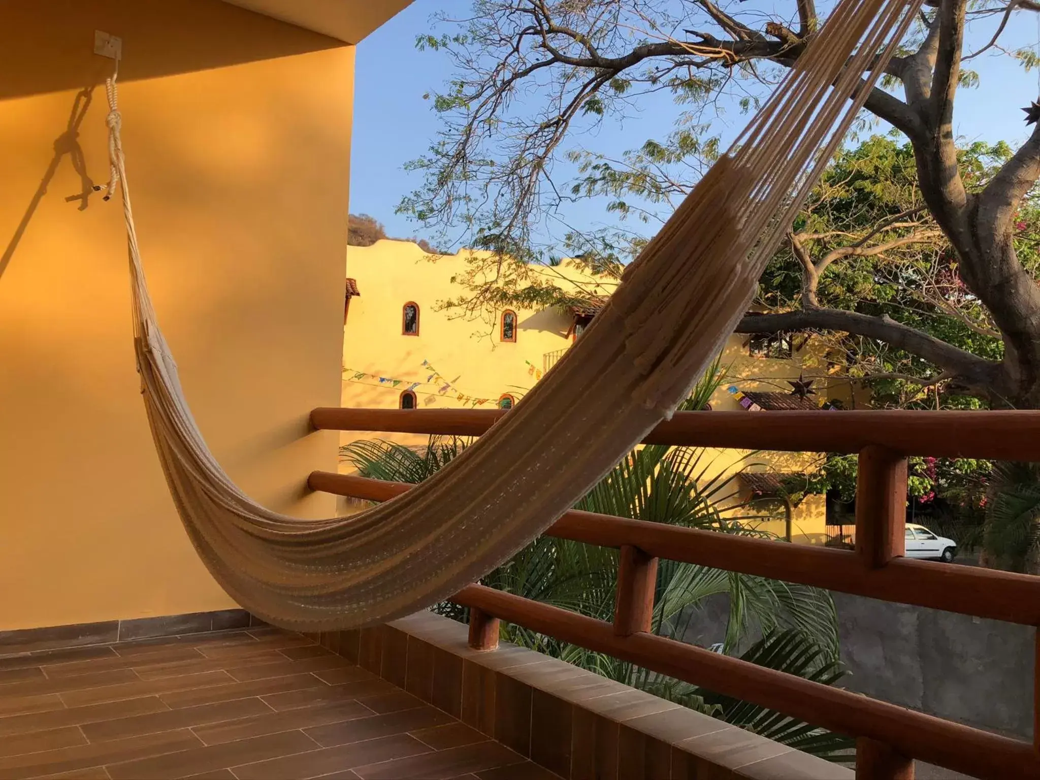 Balcony/Terrace in Hotel Aldea Sol