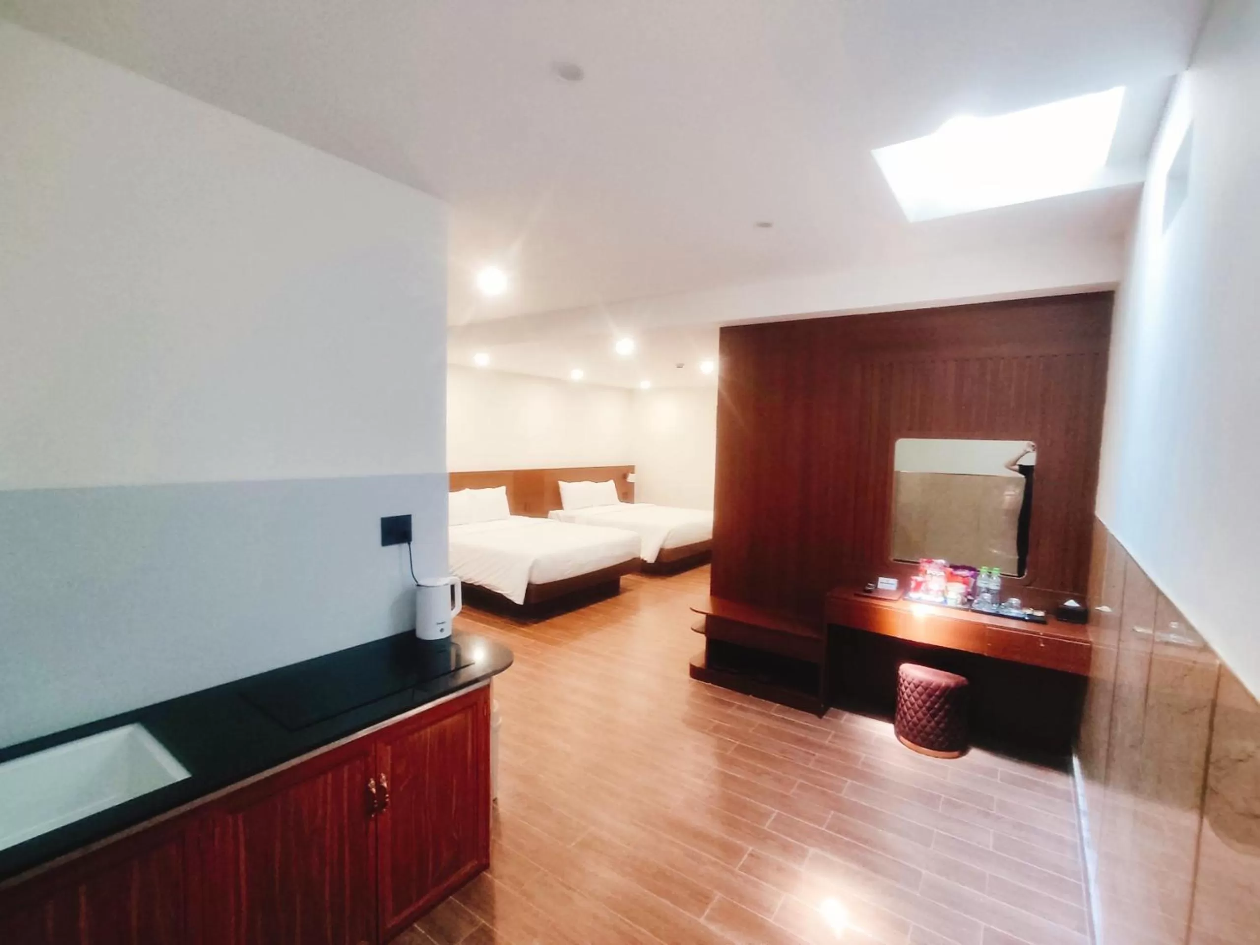 Photo of the whole room, Bed in GREENECO DA LAT HOTEL - Khách sạn Green Eco Đà Lạt