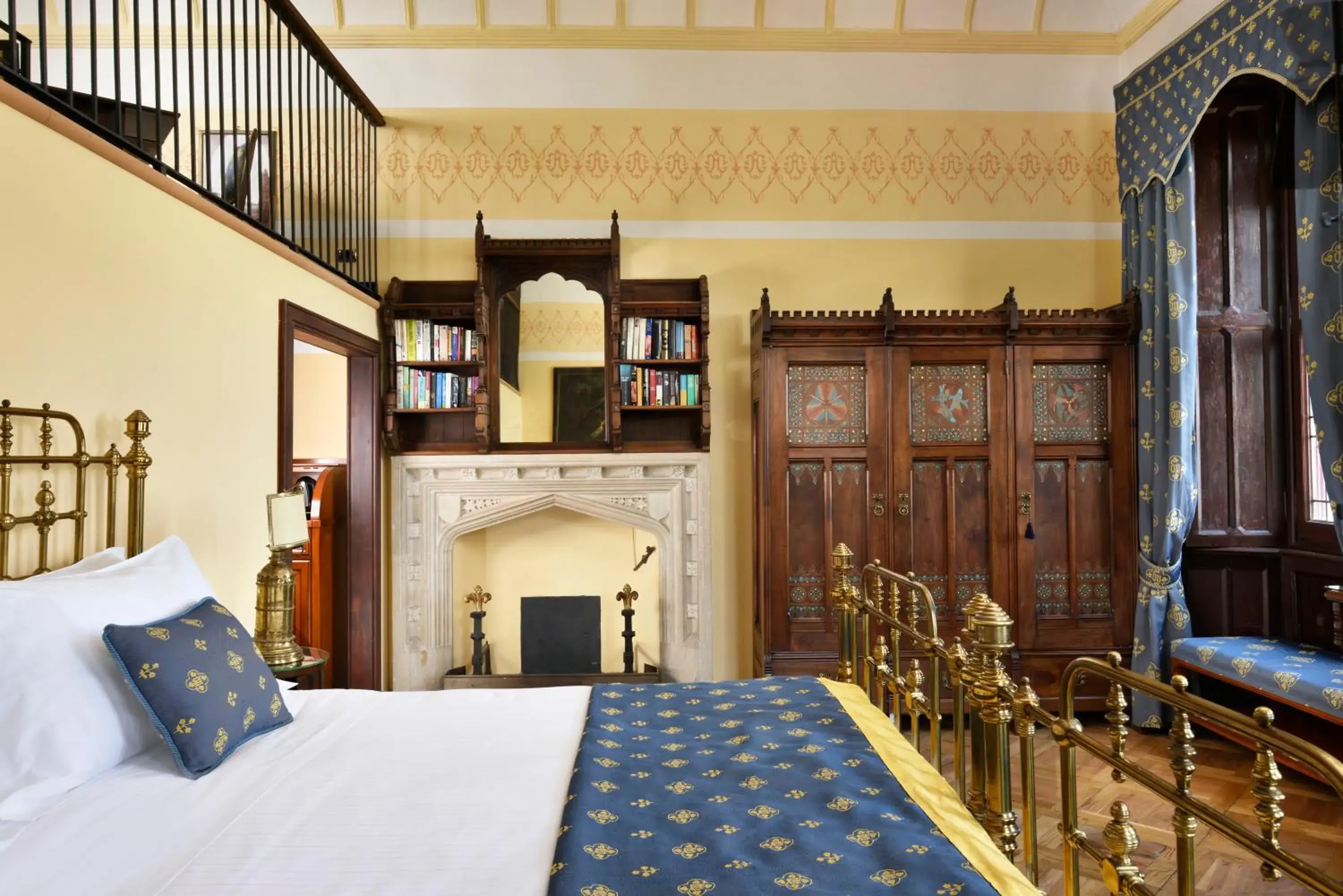 Bedroom in Castello Dal Pozzo Hotel