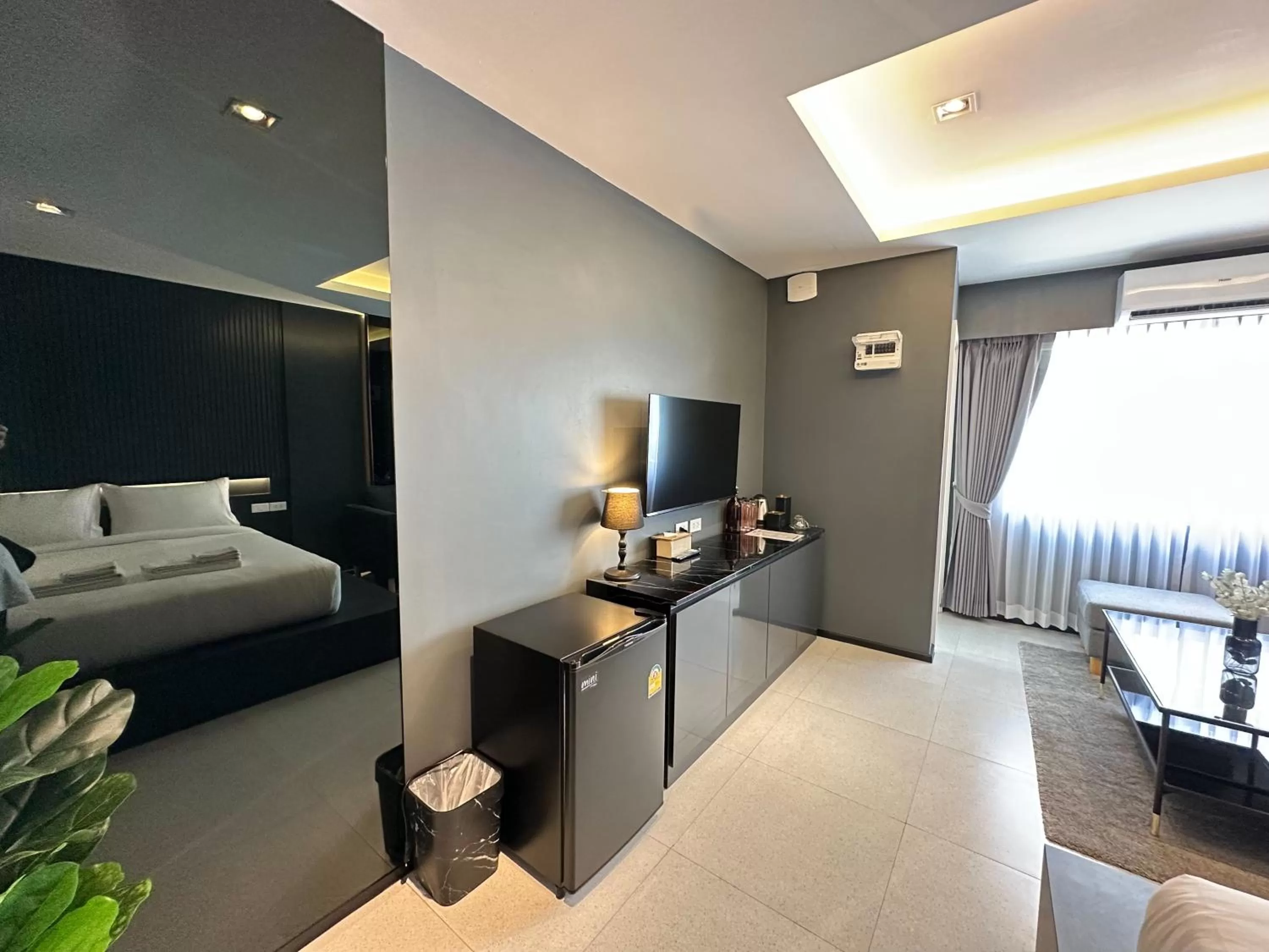 Bed in Ascella Bangkok Hotel