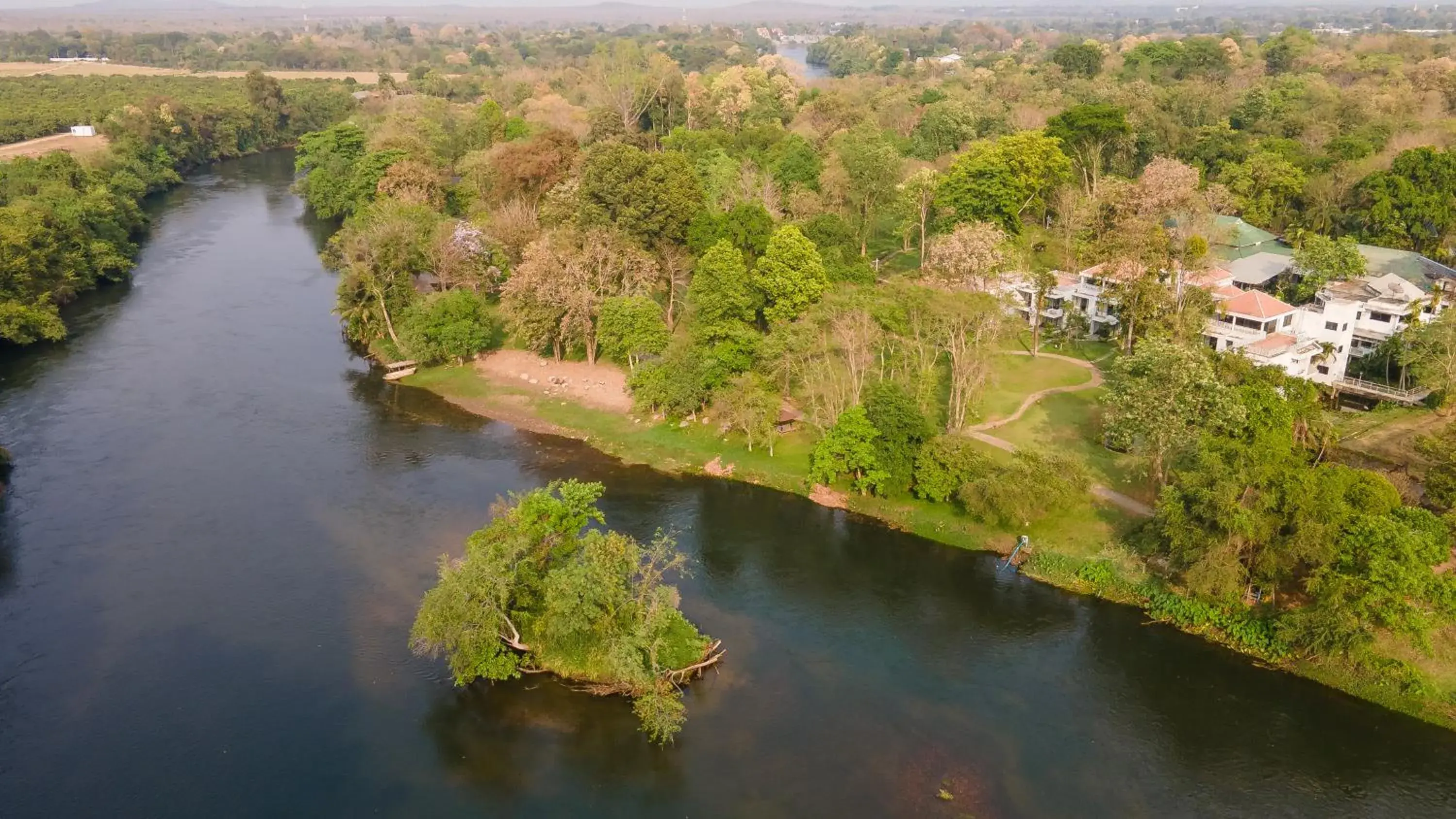 Natural landscape, Bird's-eye View in Comsaed River Kwai Resort SHA