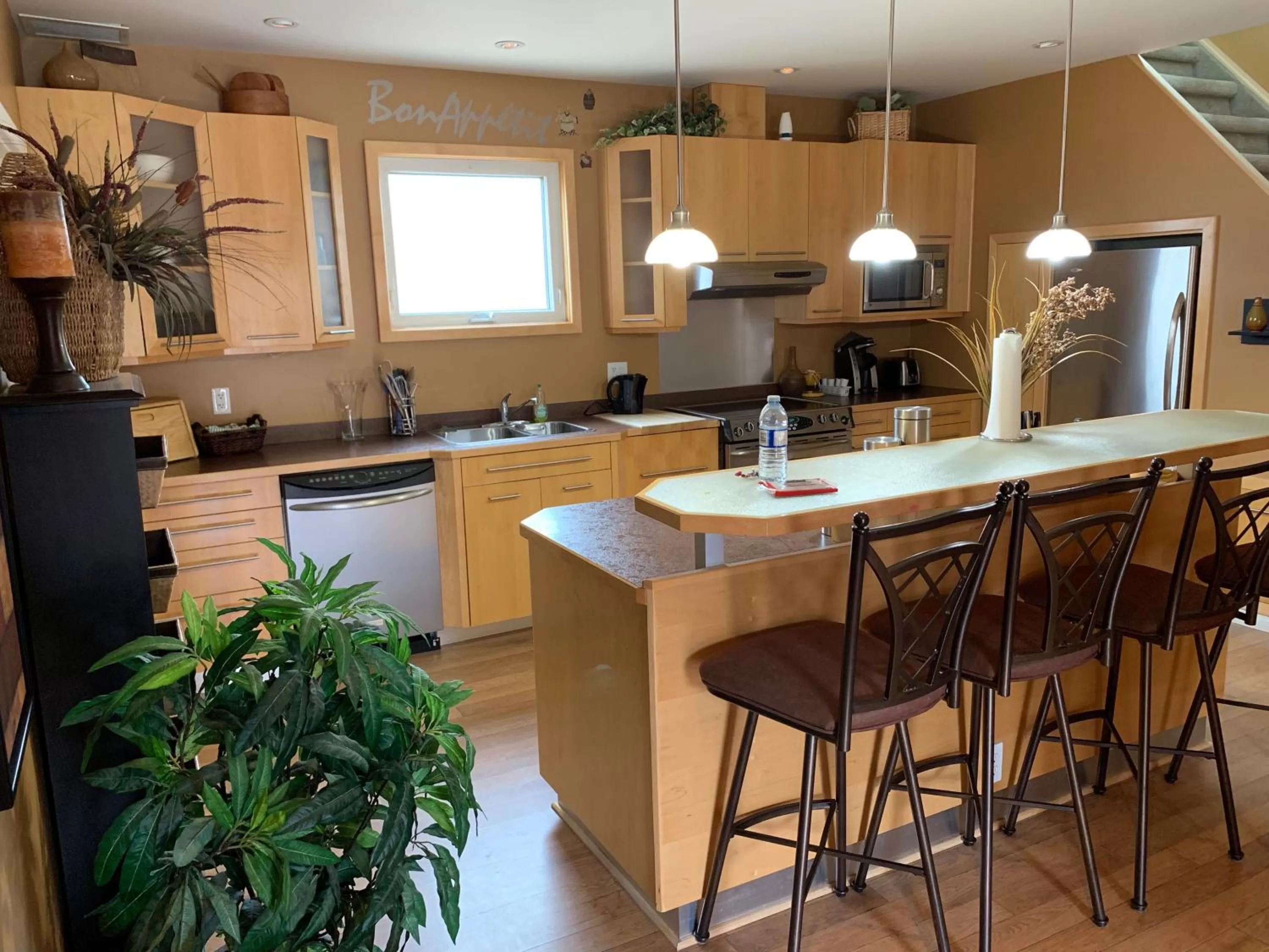 Kitchen or kitchenette in Dauphin Inn Express