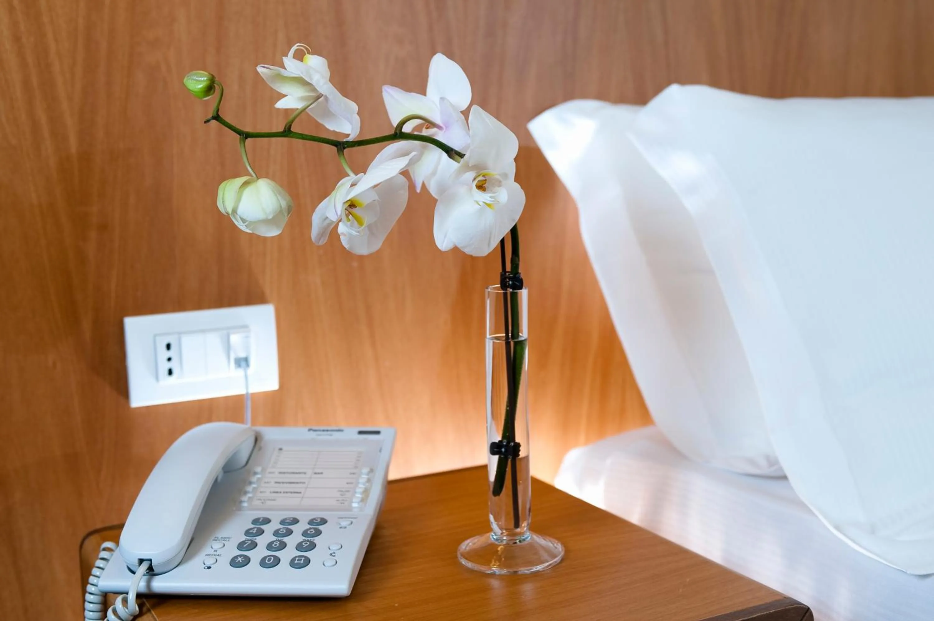 Decorative detail, Bed in Park Hotel Centro Congressi