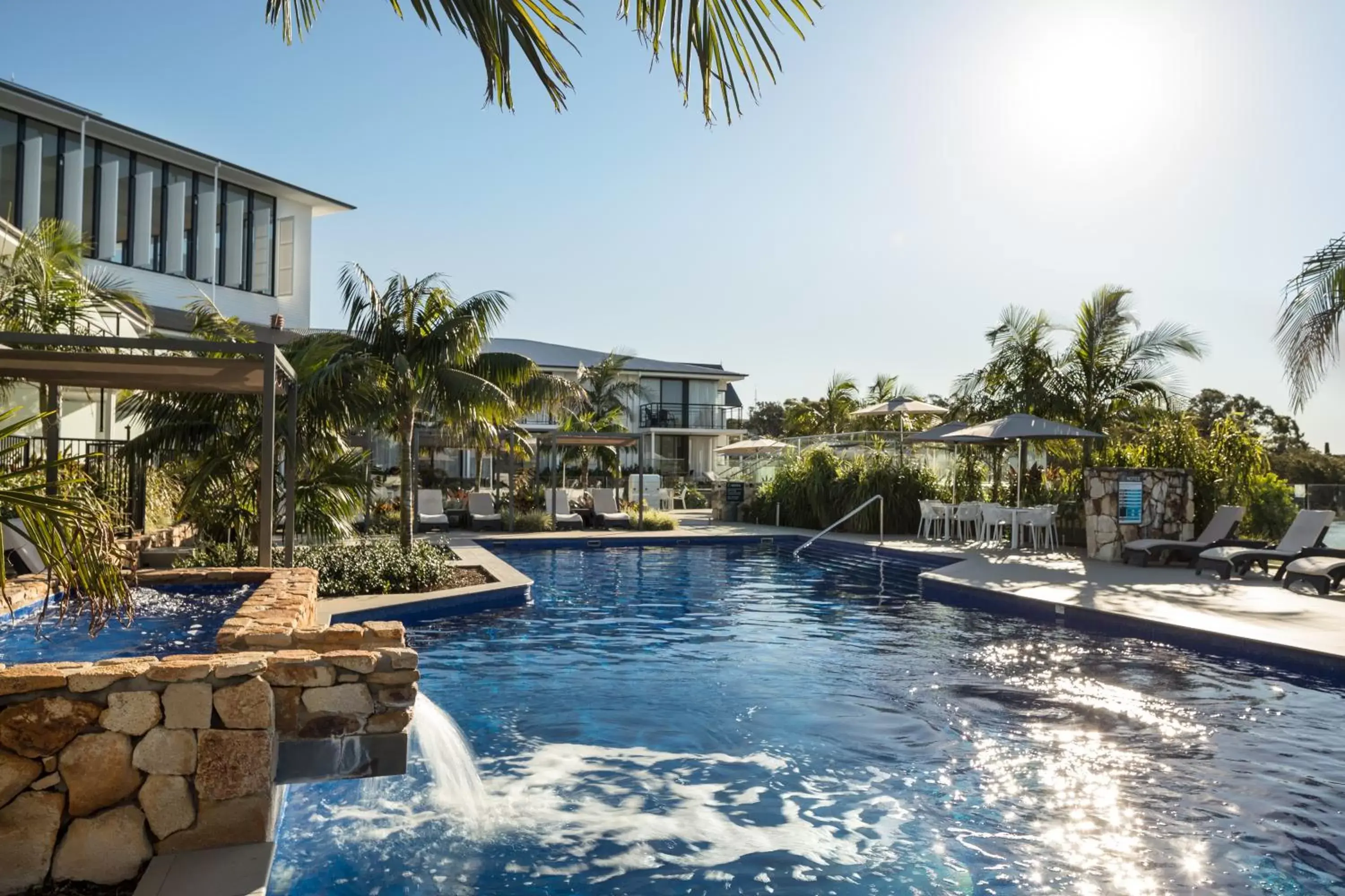 Swimming Pool in Sails Port Macquarie by Rydges