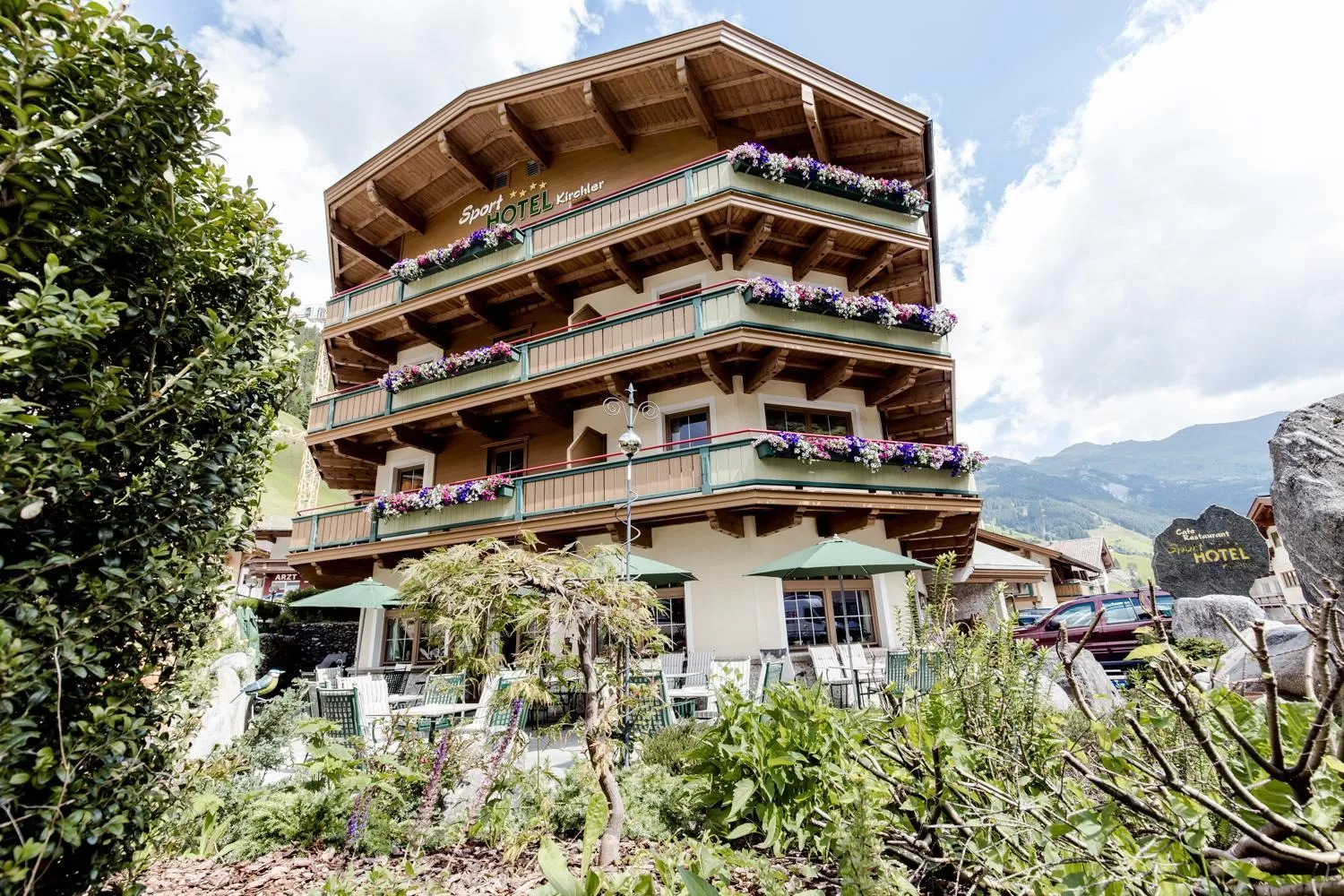 Balcony/Terrace in Sporthotel Kirchler