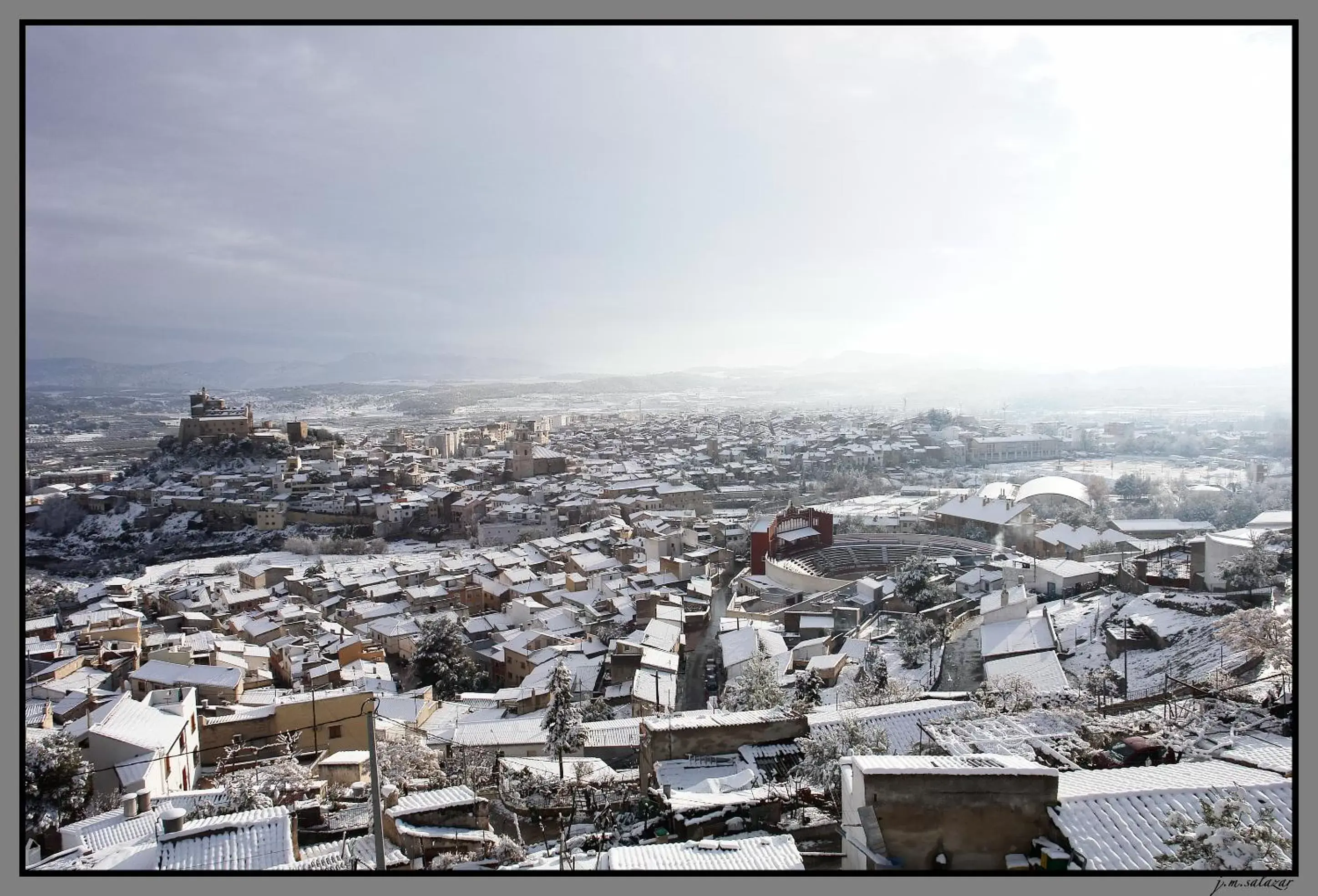 Bird's eye view, Bird's-eye View in Hotel Almunia