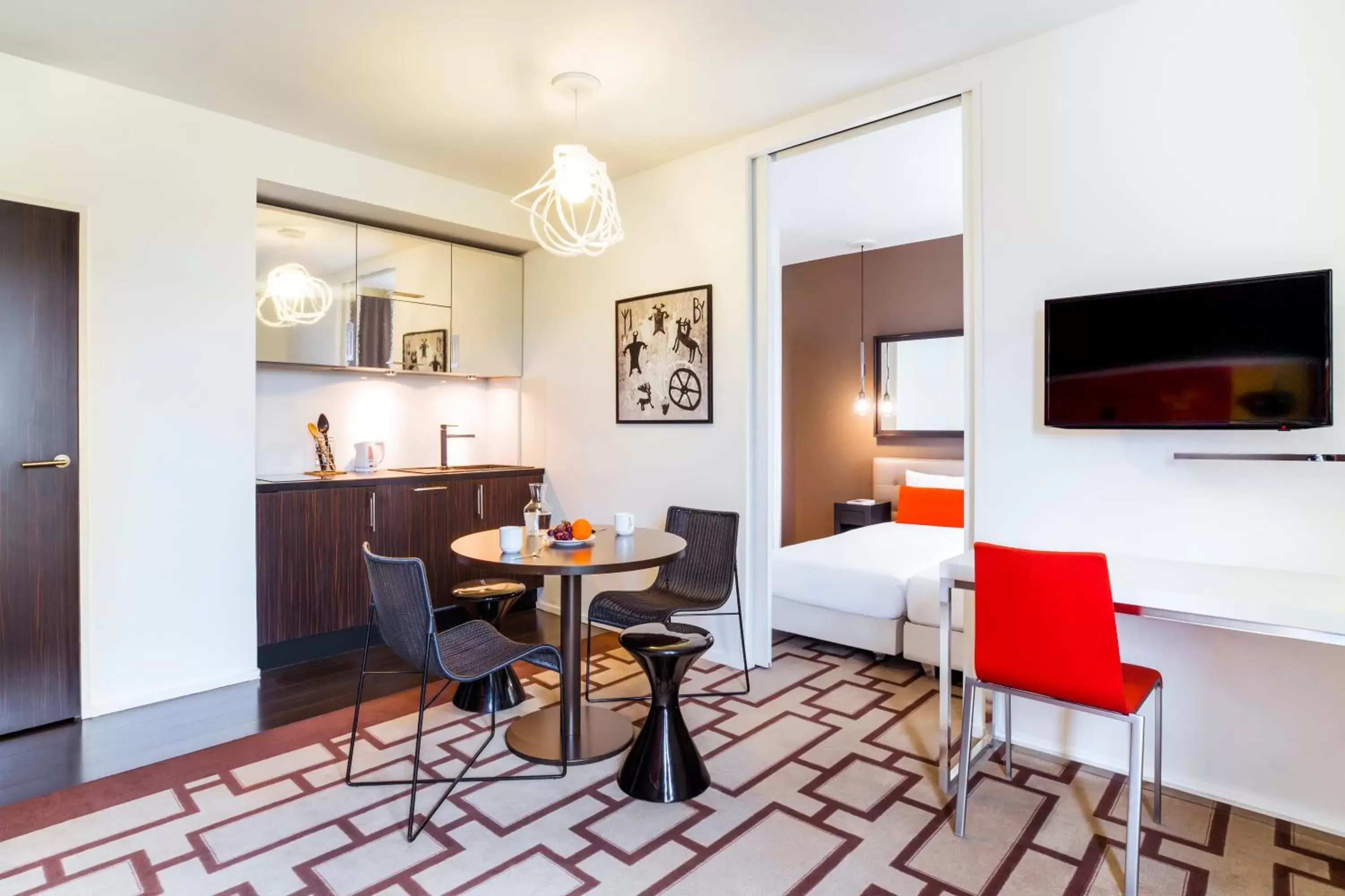 Dining Area in Aparthotel Adagio Marseille Timone