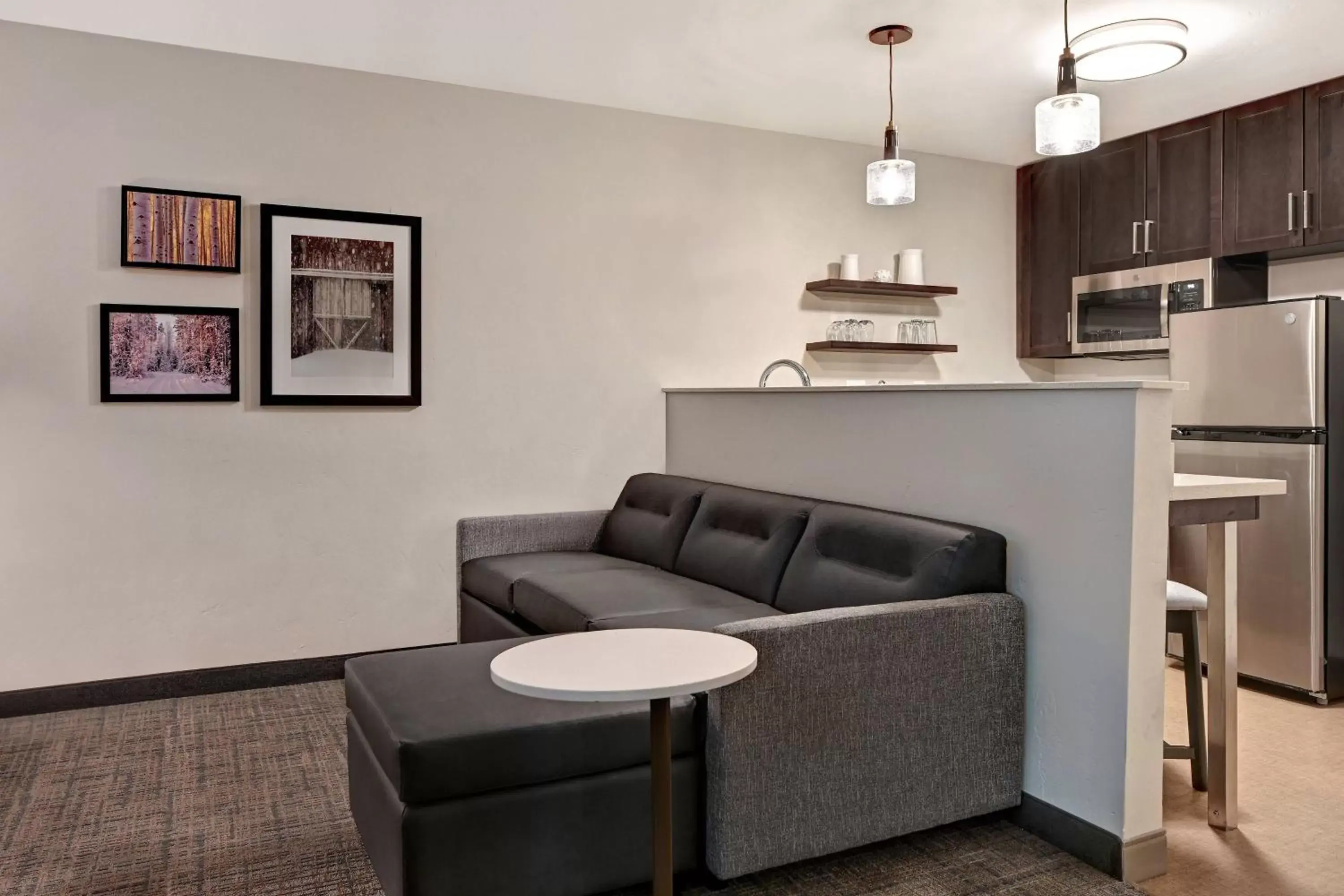 Living room, Seating Area in Residence Inn by Marriott Steamboat Springs