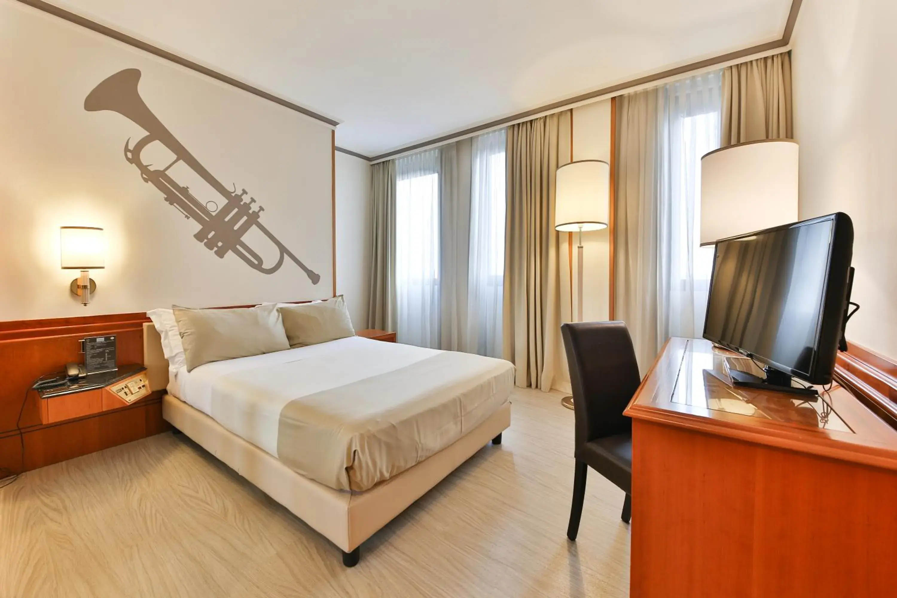 Double Room - single occupancy in Hotel Leon d'Oro Double Room - single occupancy in Hotel Leon d'Oro