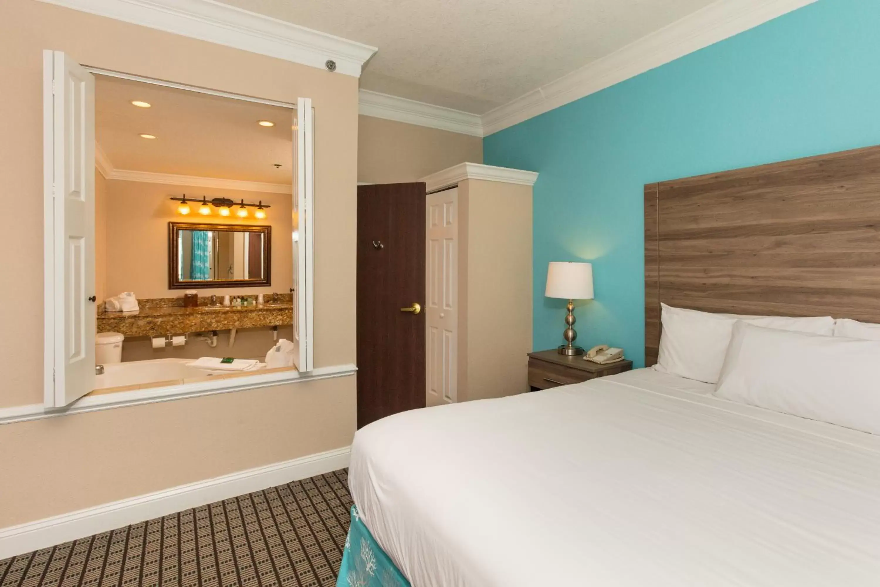 Bed in Amelia Hotel at the Beach Bed in Amelia Hotel at the Beach