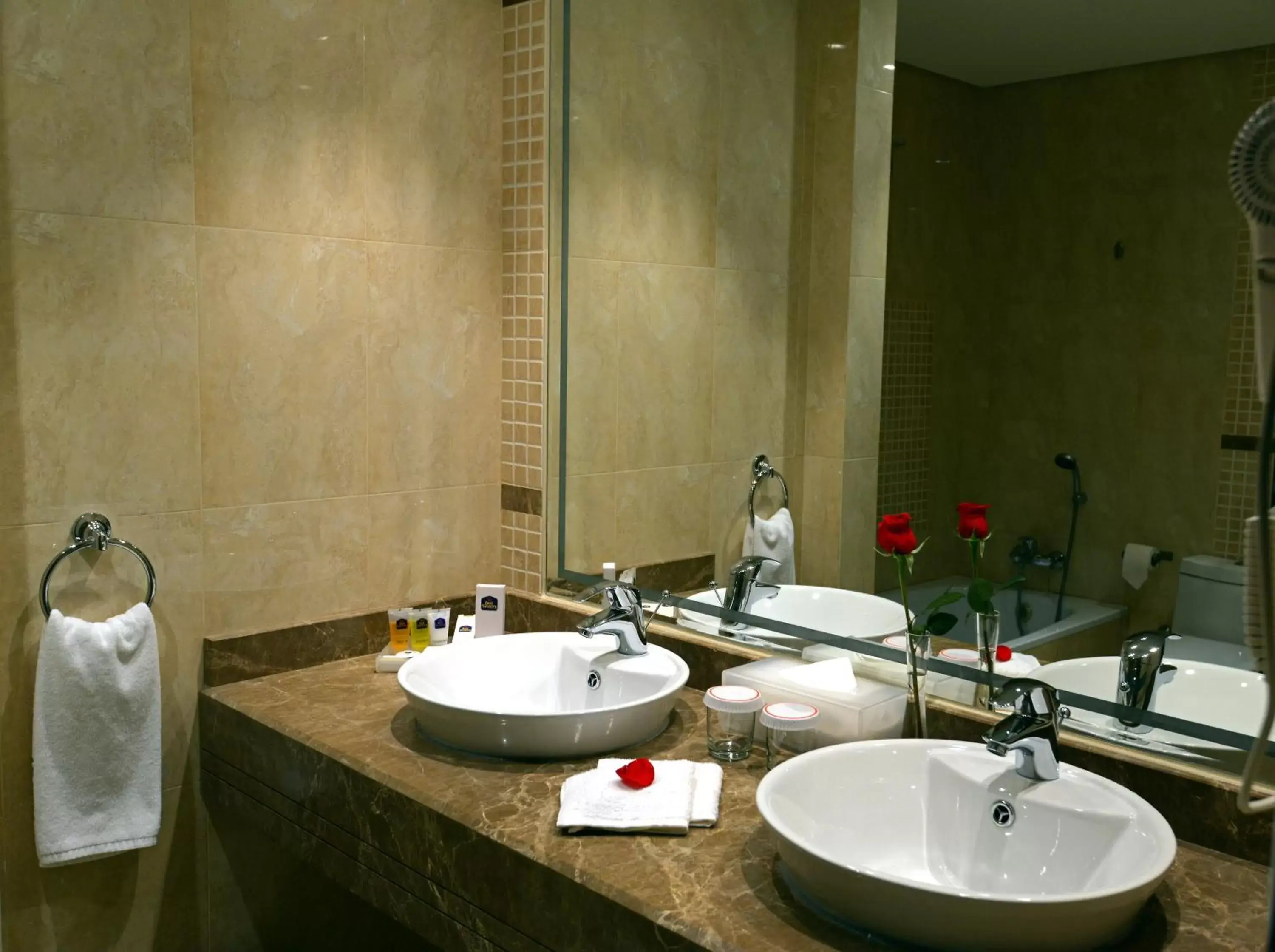 Bathroom in Best Western Plus Mahboula Bathroom in Best Western Plus Mahboula