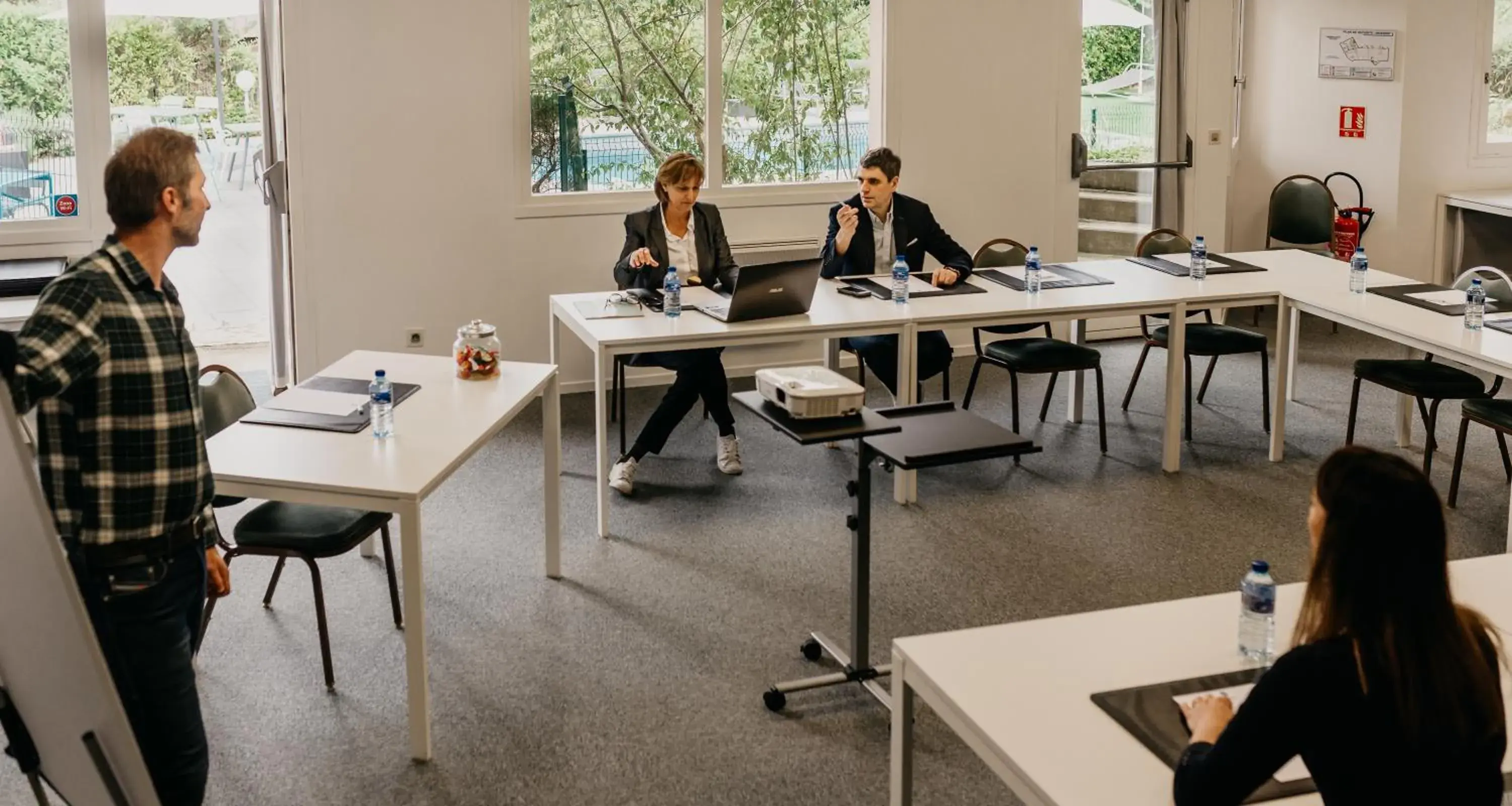 Meeting/conference room in Best Western Bridge Hotel Lyon East