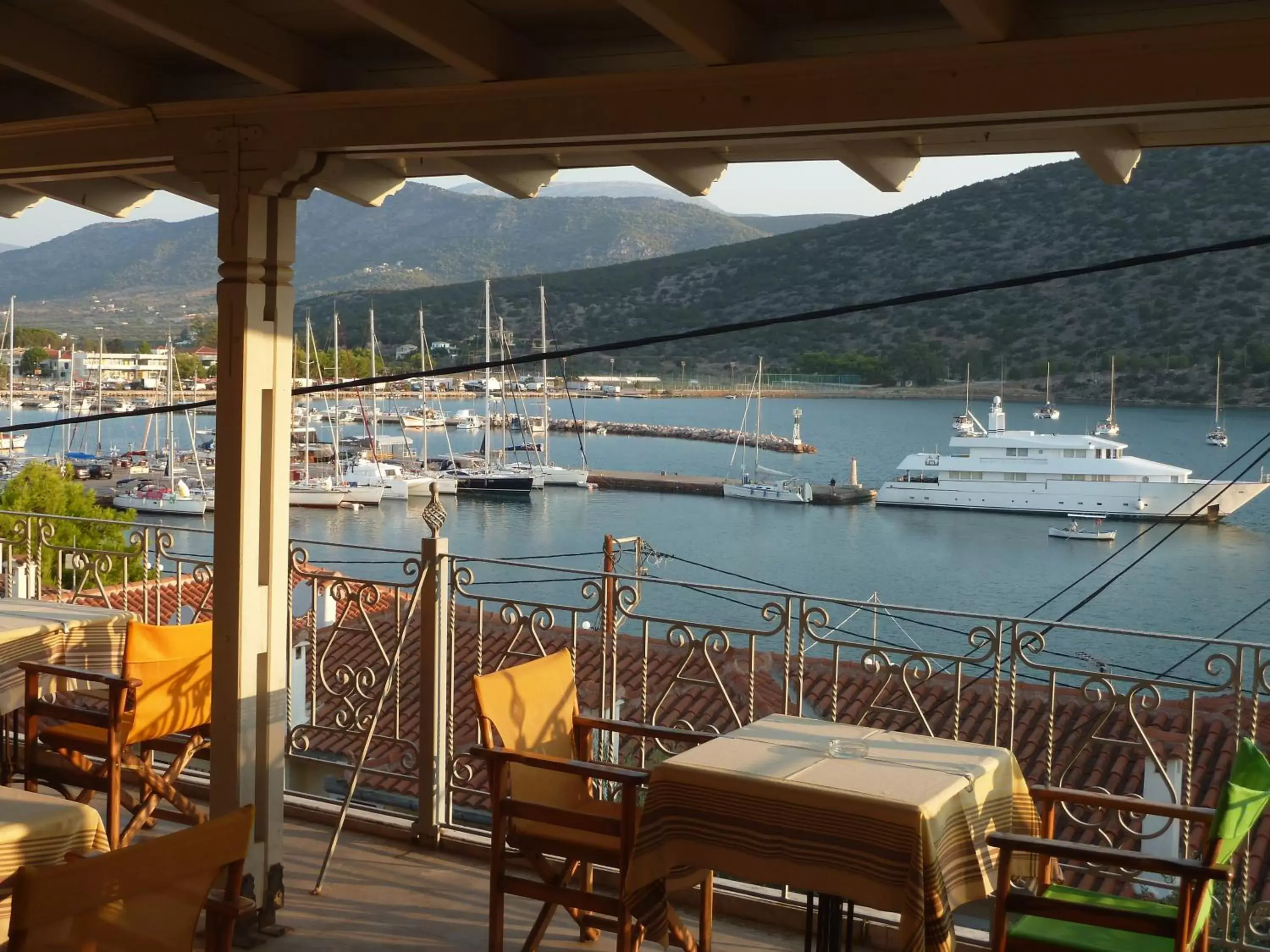 Balcony/Terrace in Zoe Pension