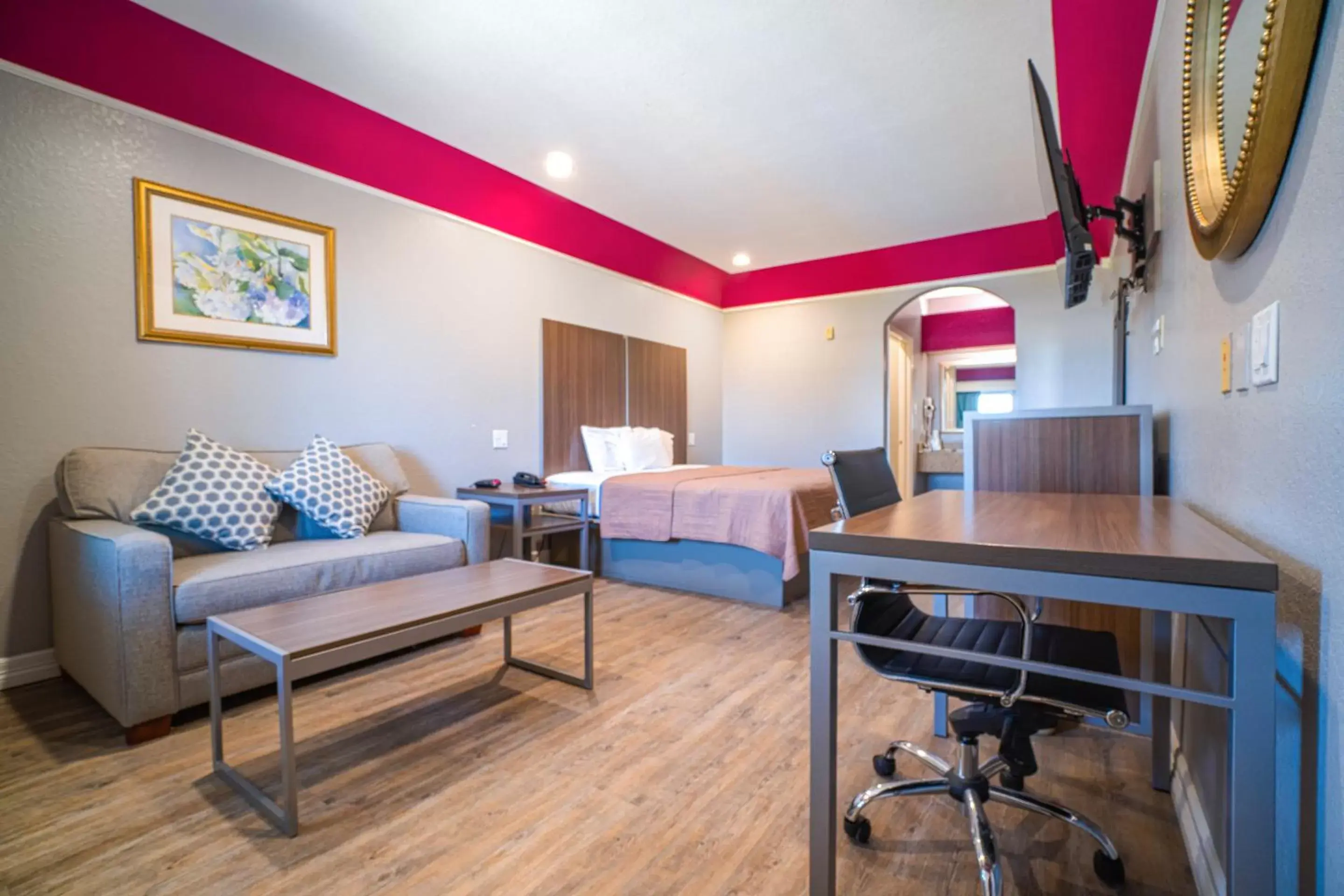 Bedroom, Bed in Hotel Bliss Kemah Bedroom, Bed in Hotel Bliss Kemah