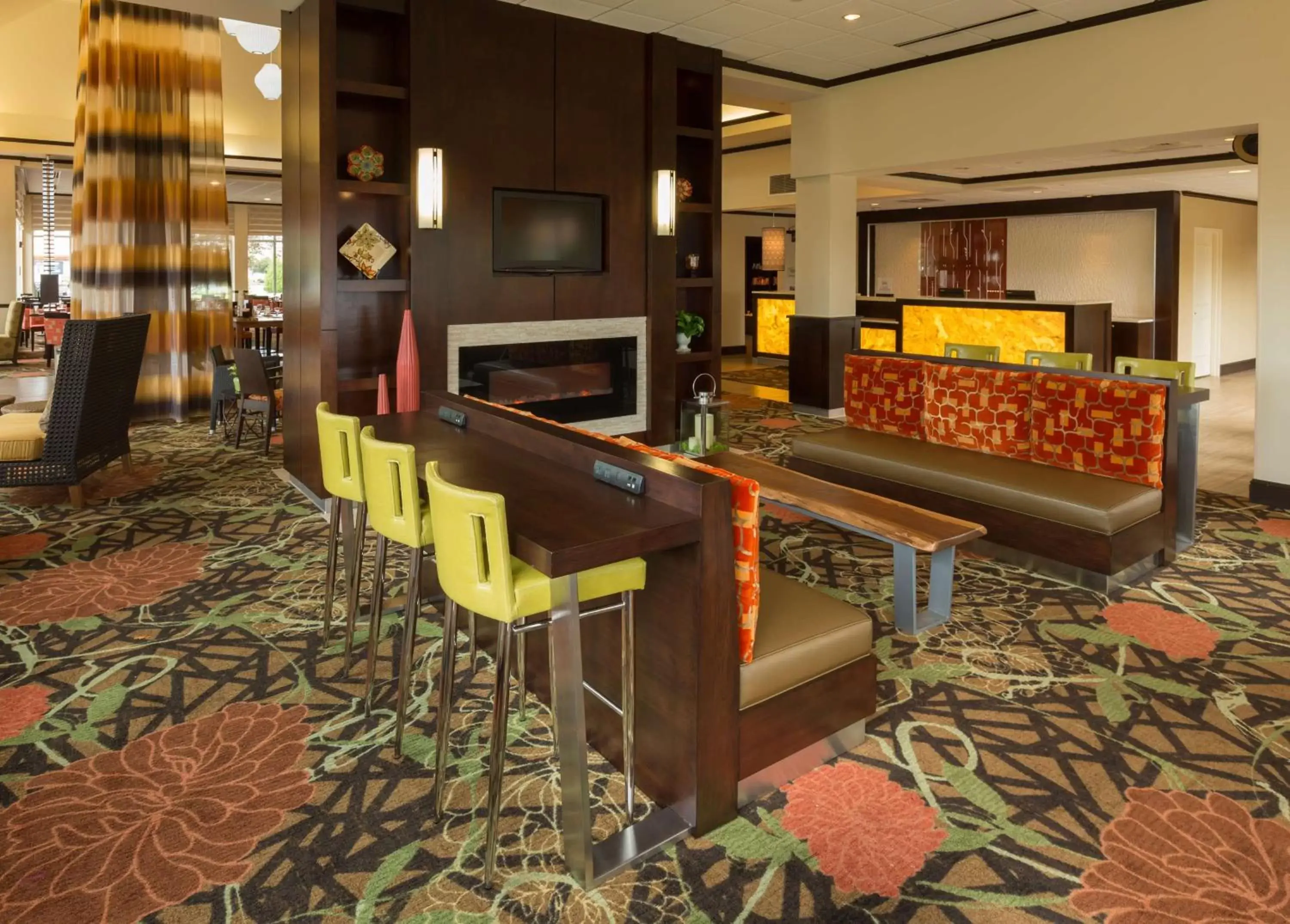 Lobby or reception in Hilton Garden Inn Buffalo Airport