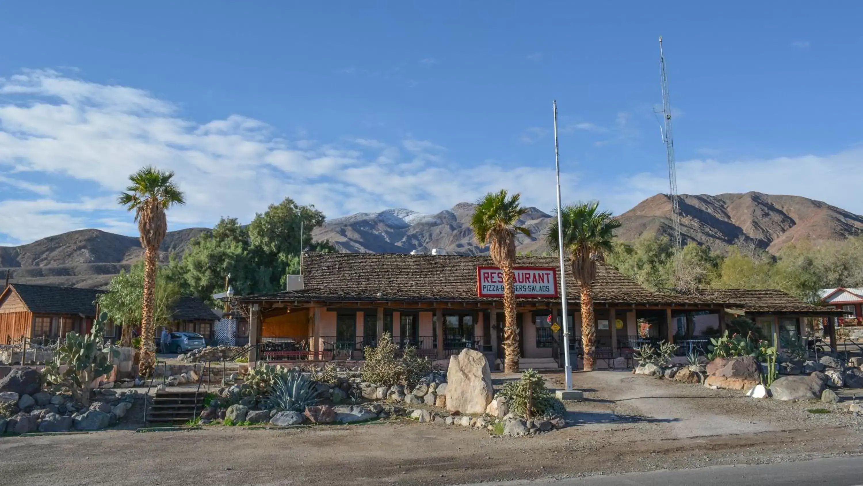 Property Building in Panamint Springs Motel & Tents