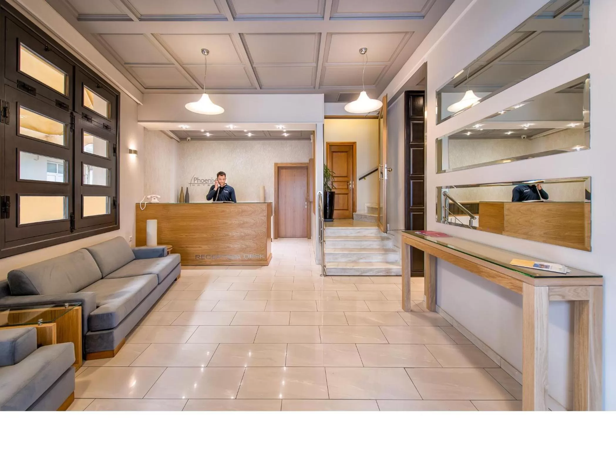 Lobby or reception in Phoenix Hotel