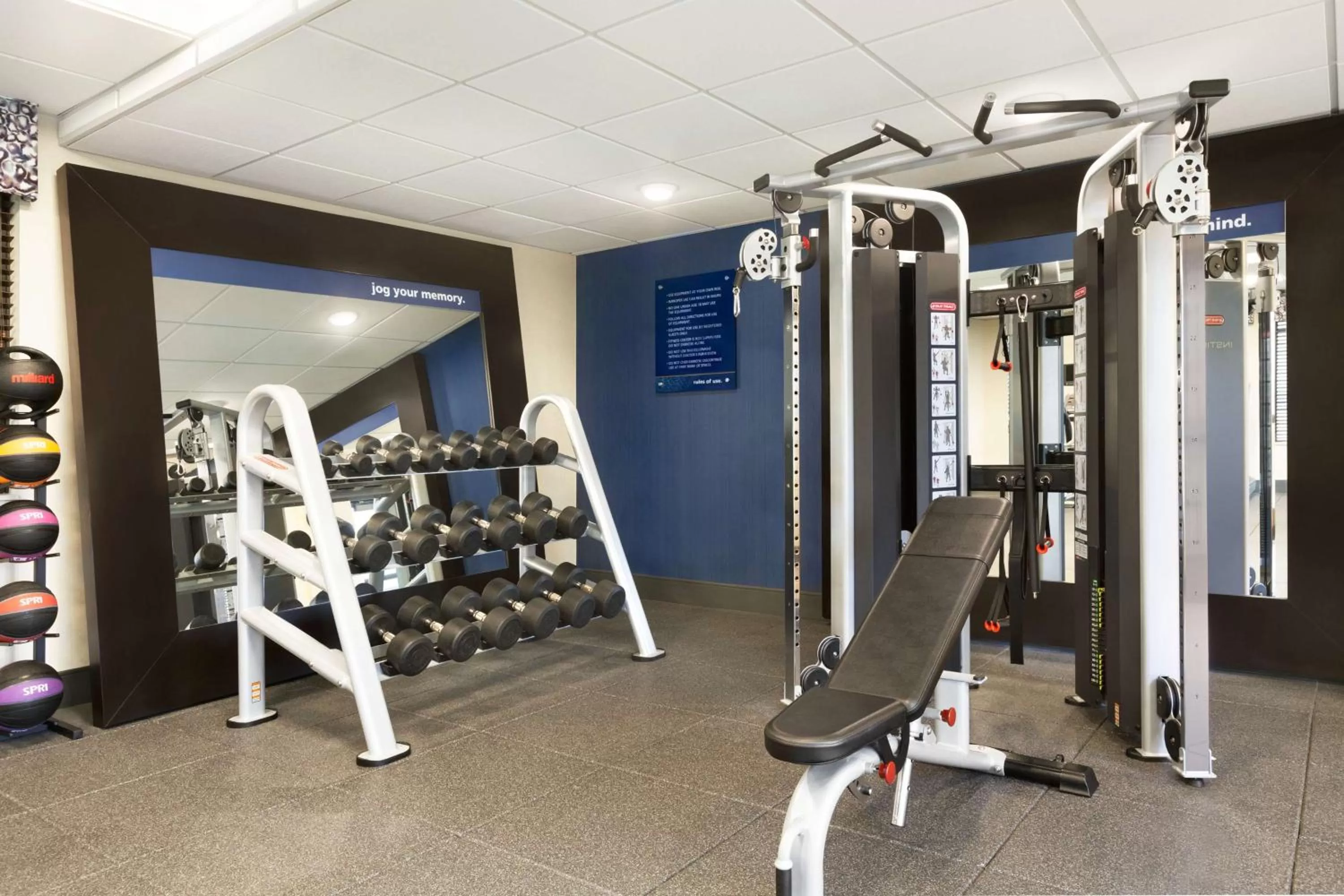 Fitness centre/facilities in Hampton Inn & Suites Seattle/Renton, Wa