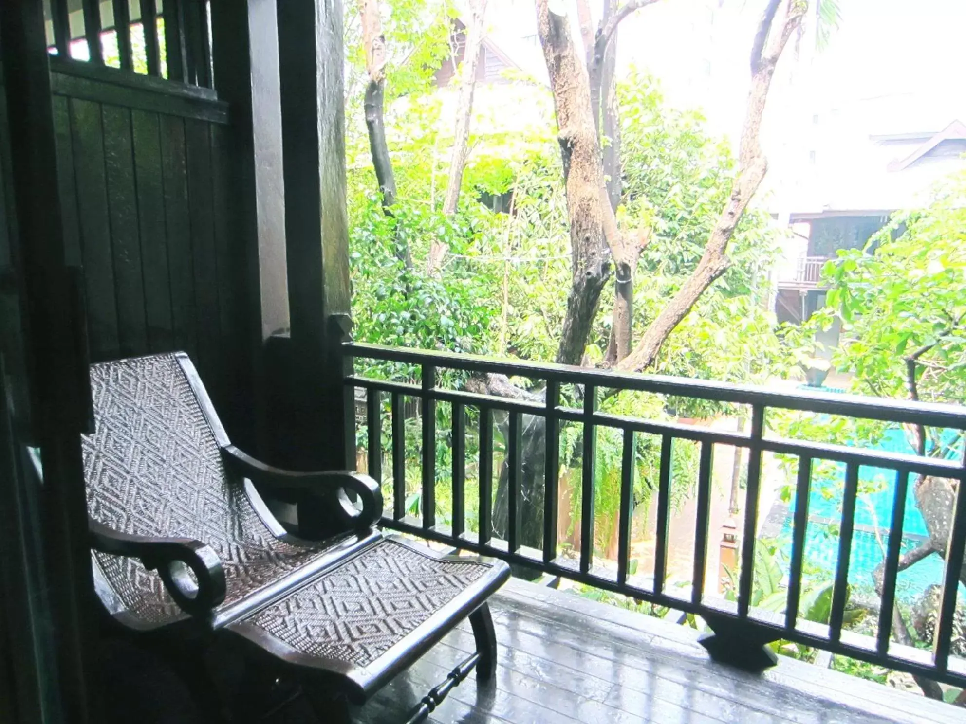 View (from property/room), Balcony/Terrace in Yantarasri Resort