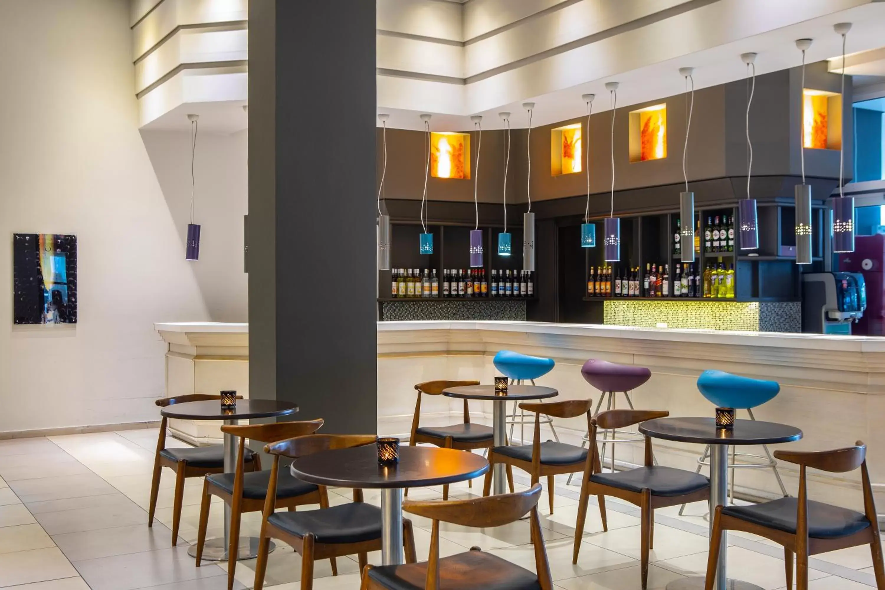 Lounge or bar, Restaurant/Places to Eat in Mayfair Hotel formerly Smartline Paphos