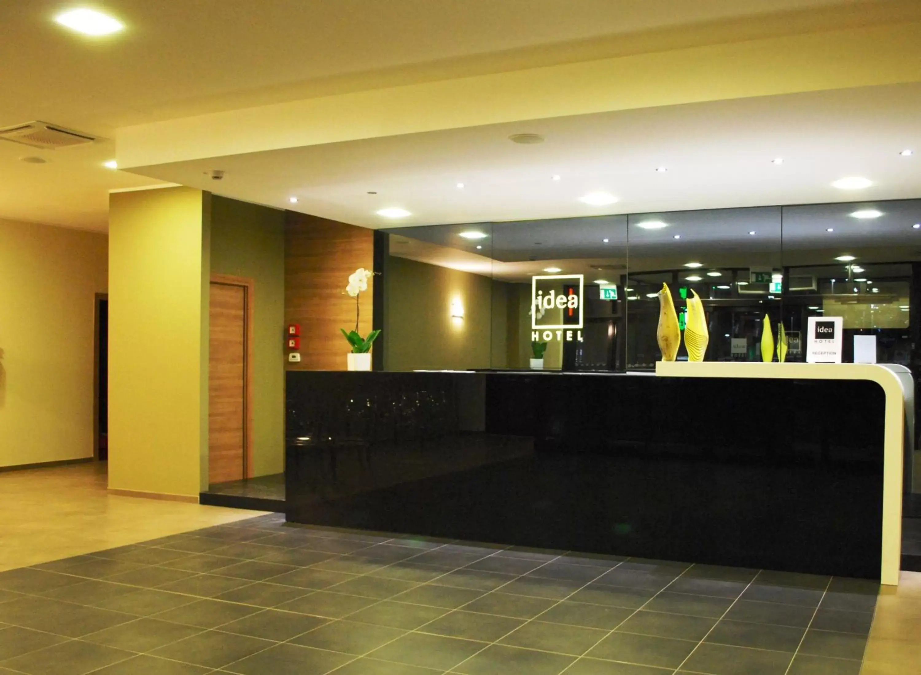 Lobby or reception in Idea Hotel Plus Savona Lobby or reception in Idea Hotel Plus Savona