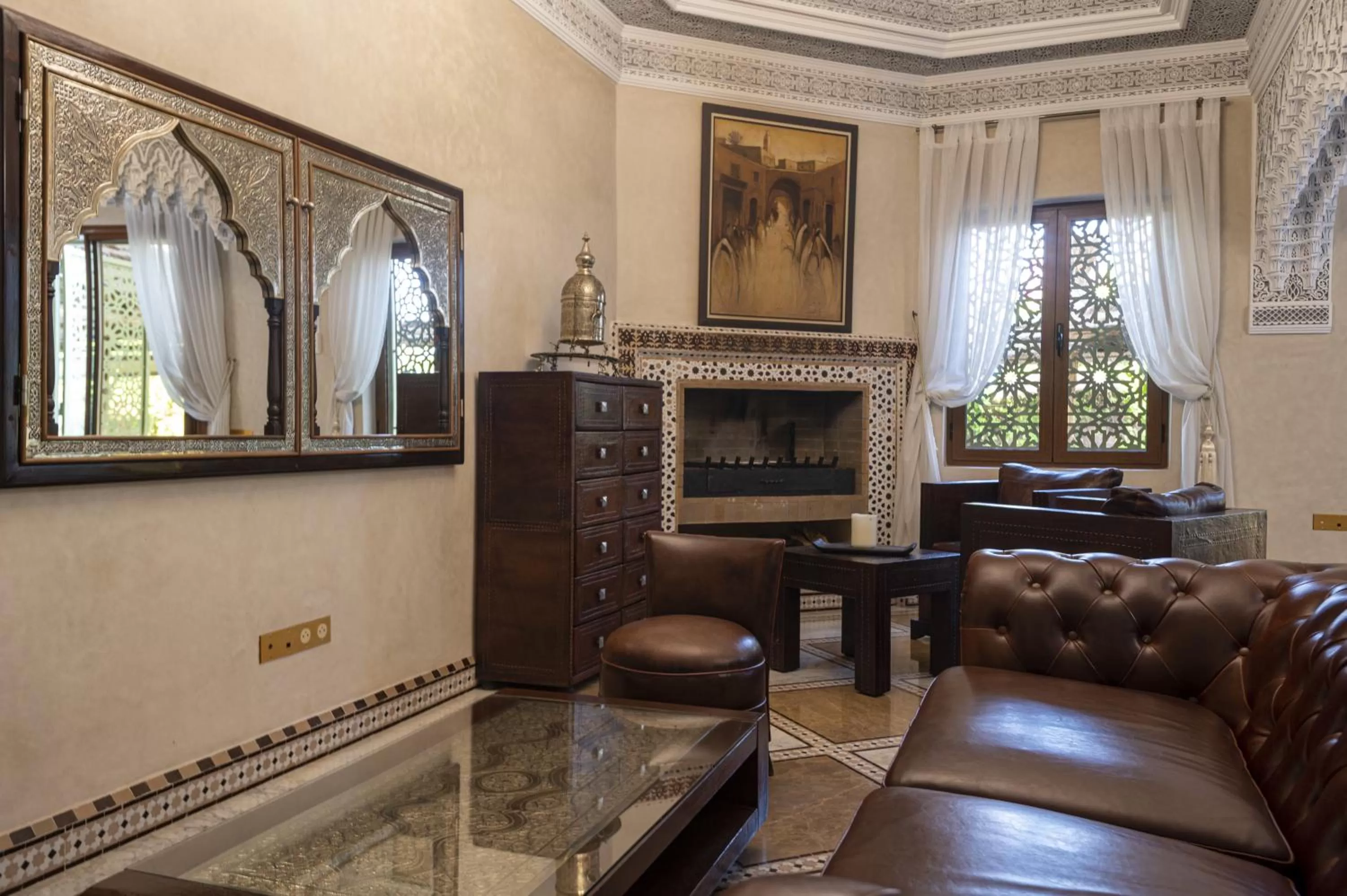 Seating Area in Maria Towers , Palais Table d'hôtes & SPA