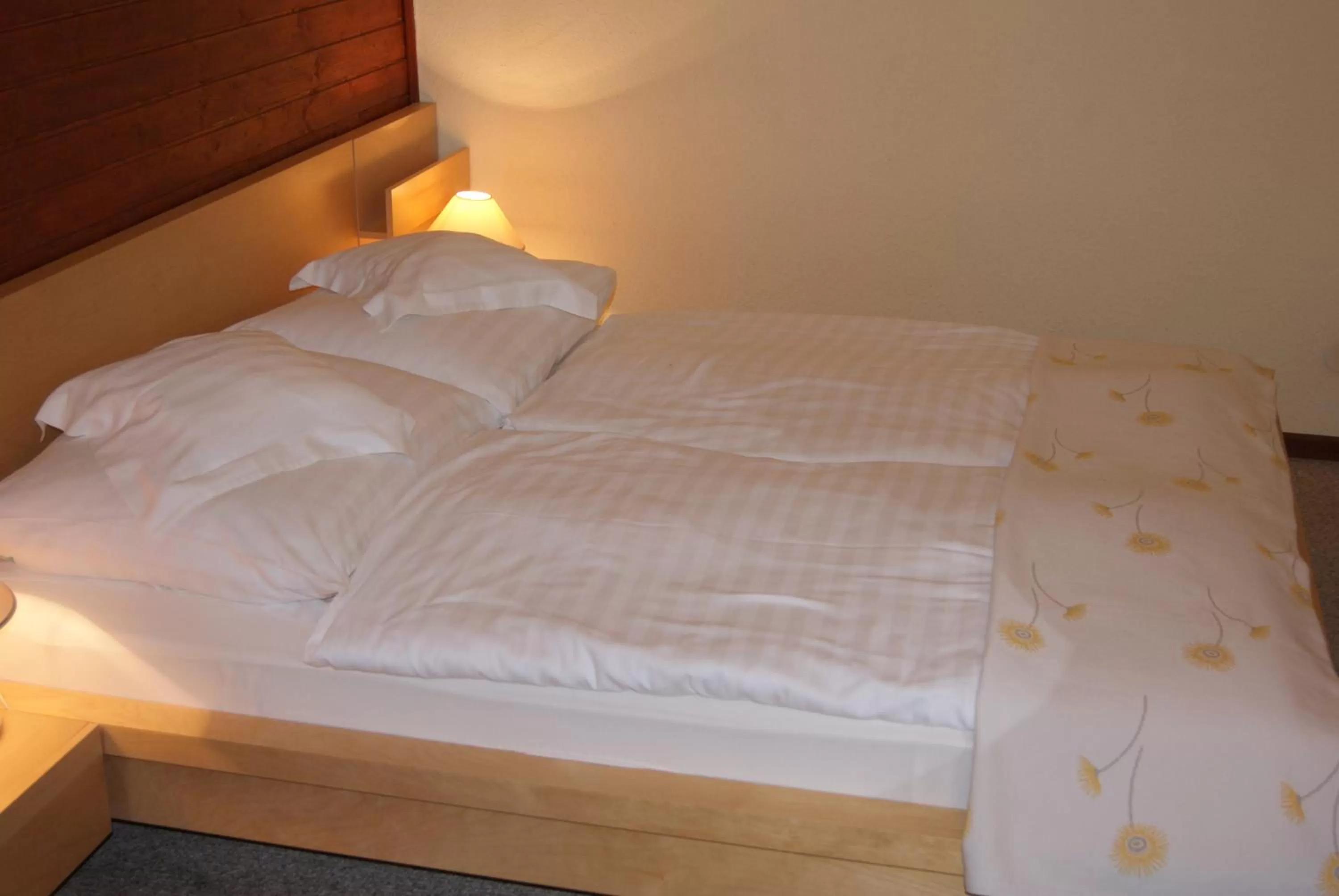 Bed in Hotel Alga