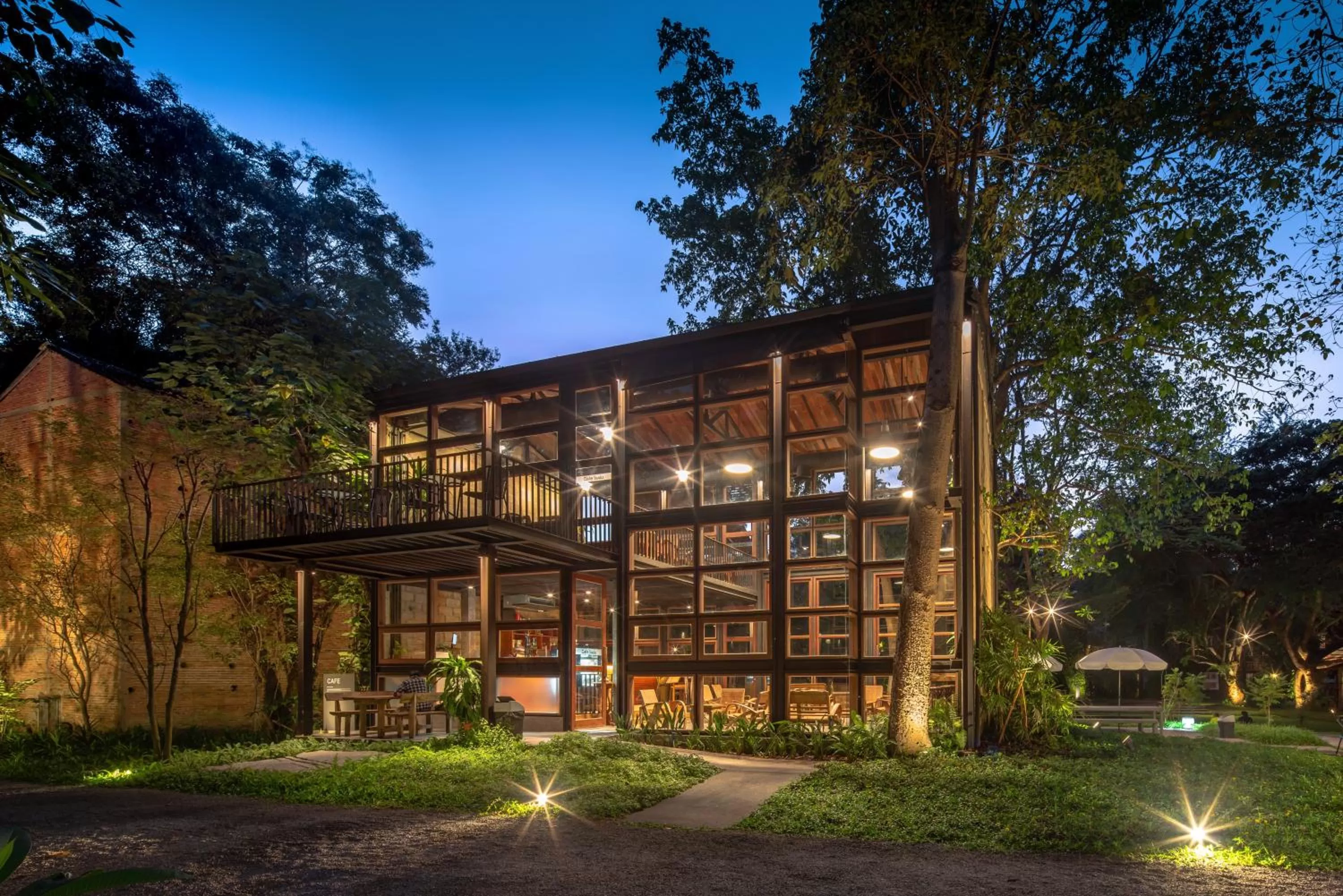 Lounge or bar in Kaomai Lanna Resort