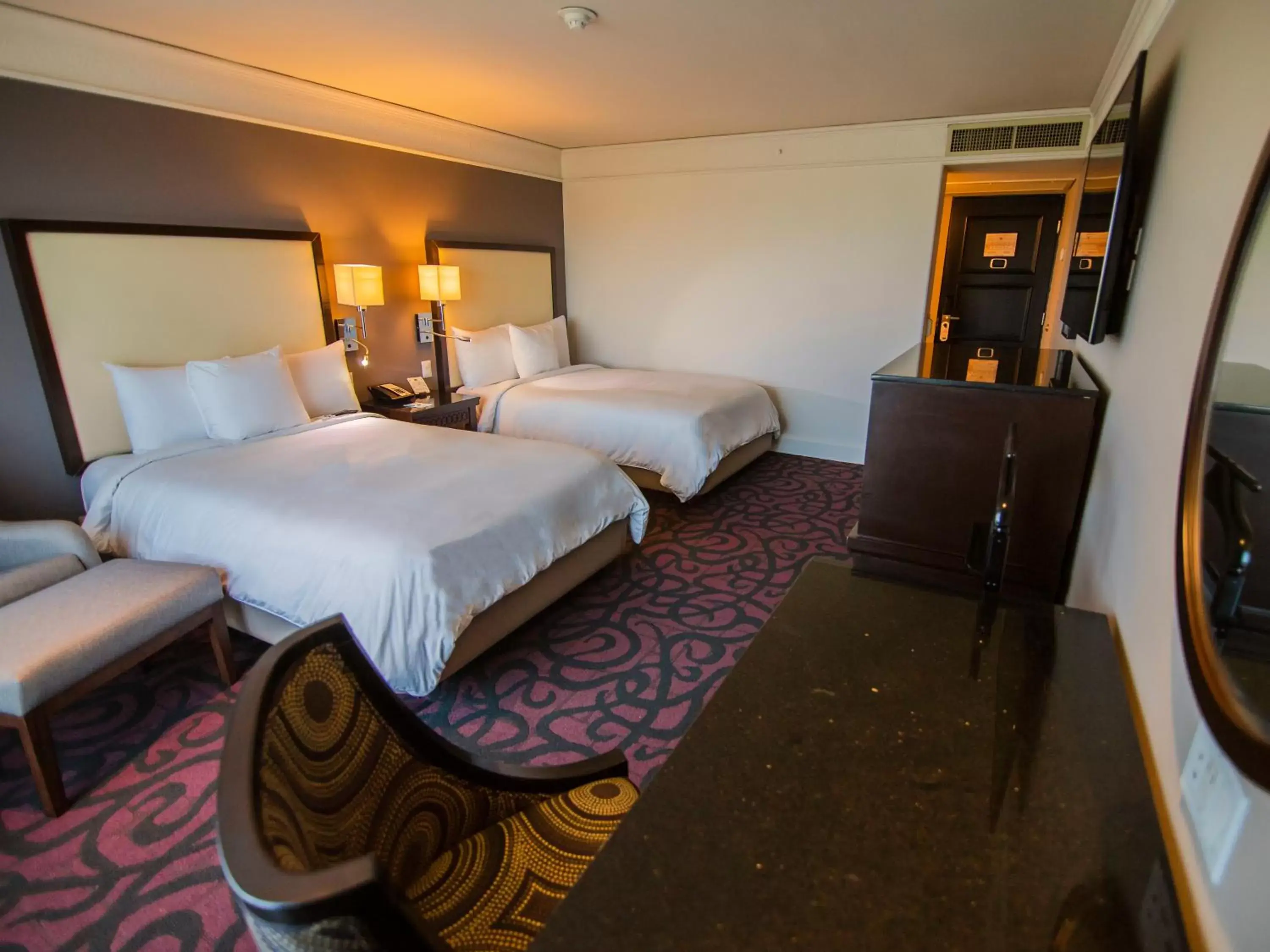 Bed in Hotel Lucerna Culiacan