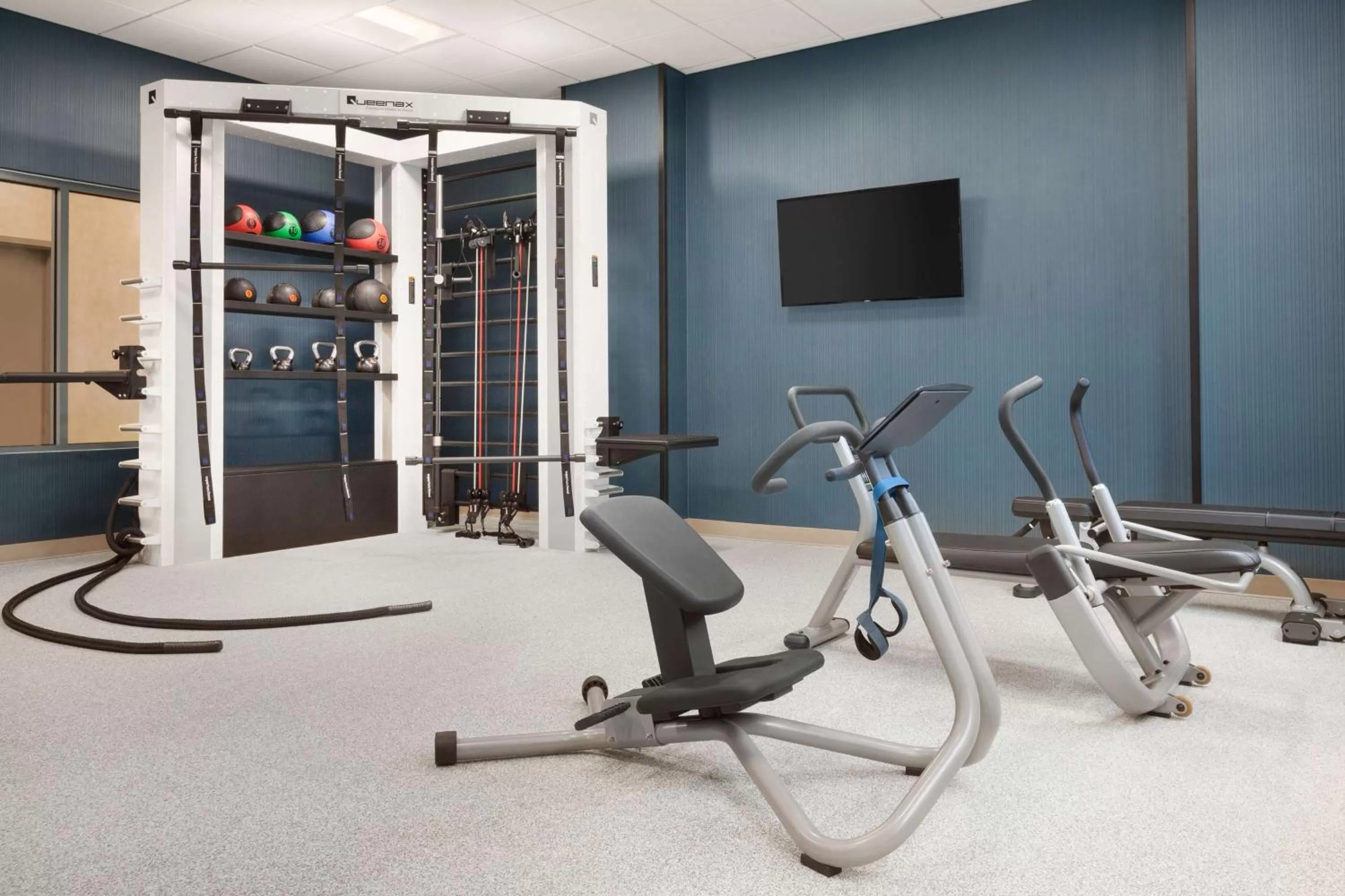 Fitness centre/facilities in Homewood Suites By Hilton Arlington Rosslyn Key Bridge