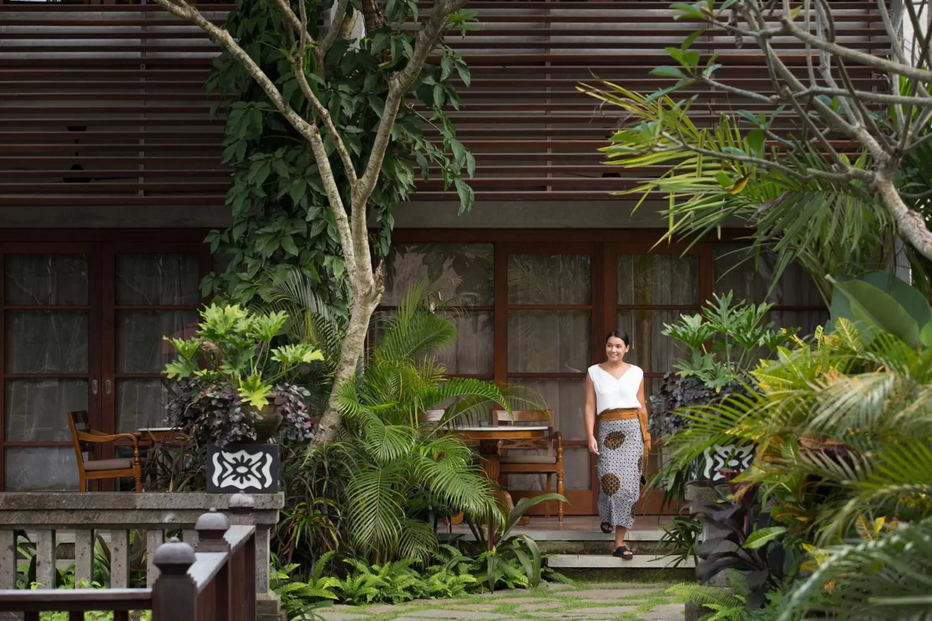 Balcony/Terrace in Adiwana Resort Jembawan