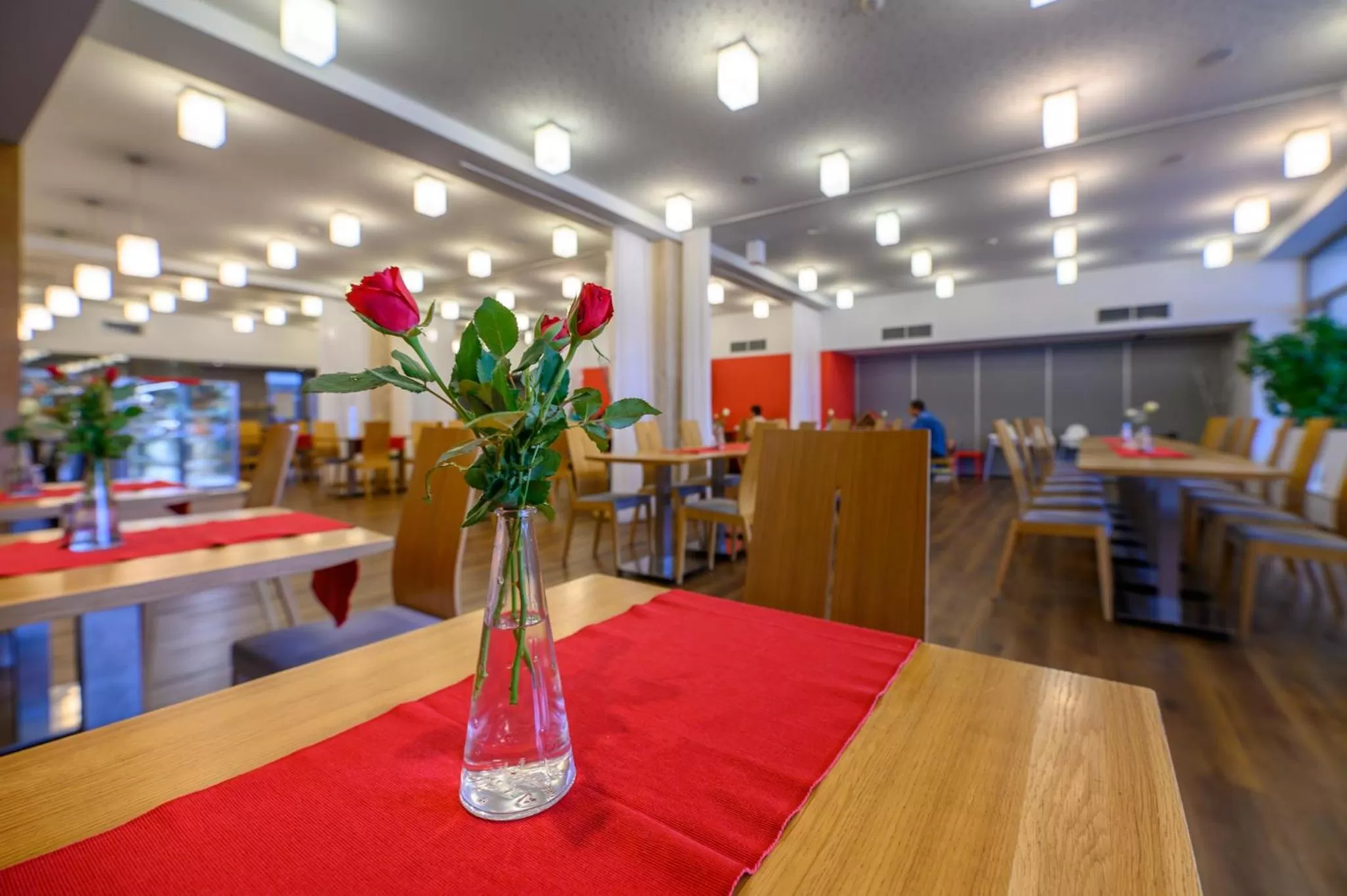 Restaurant/places to eat in Hotel Atom Třebíč