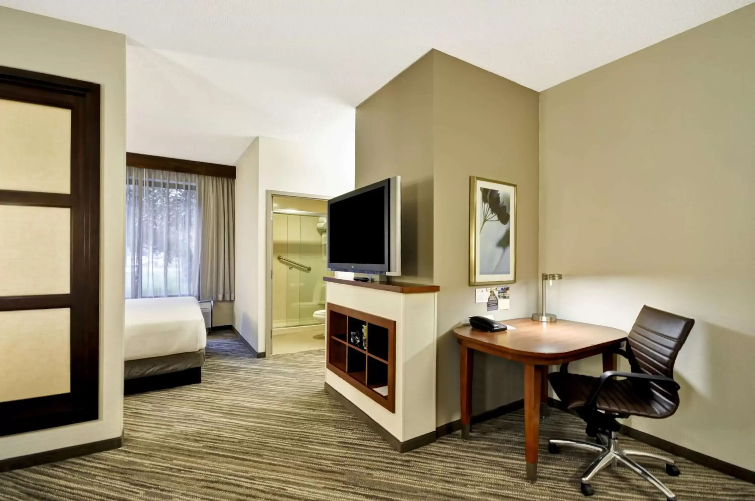 Photo of the whole room, TV/Entertainment Center in Hyatt Place Tampa Airport/Westshore