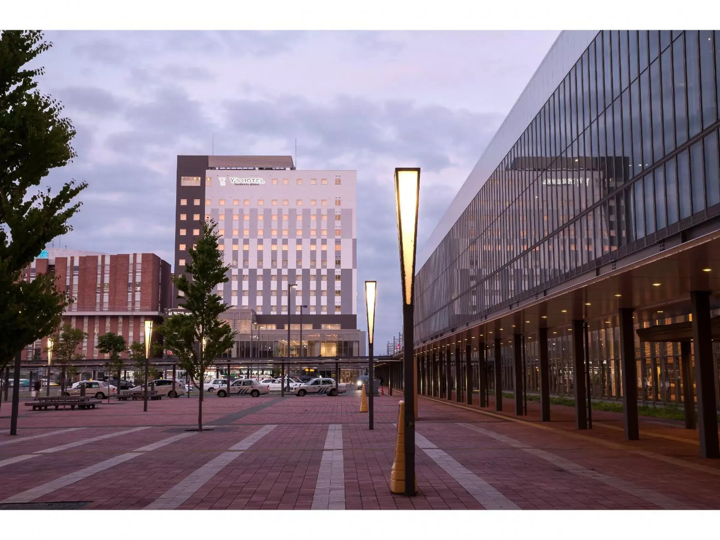 Facade/entrance, Property Building in Y's Hotel Asahikawa Ekimae