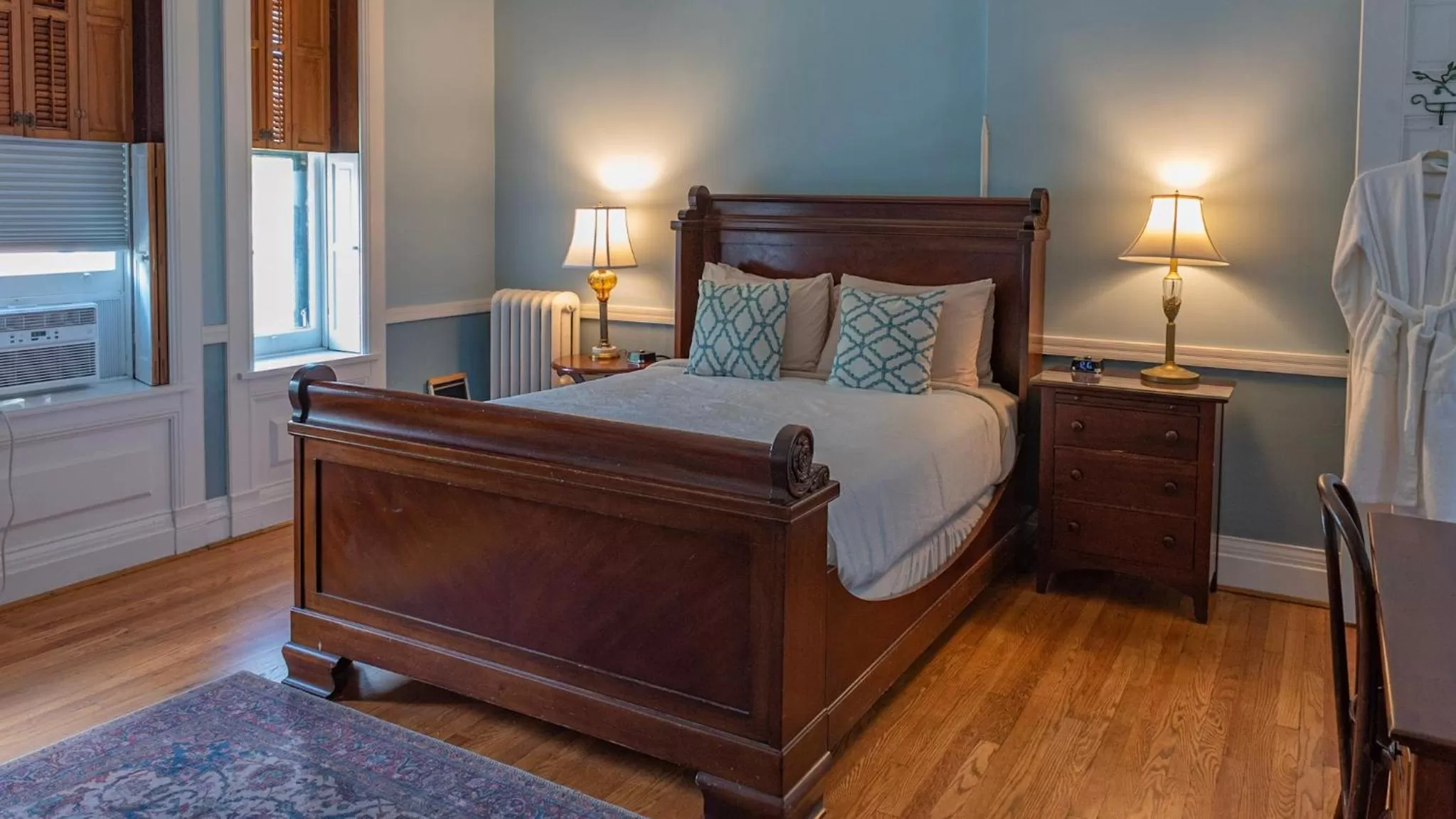 Bed in William Henry Miller Inn