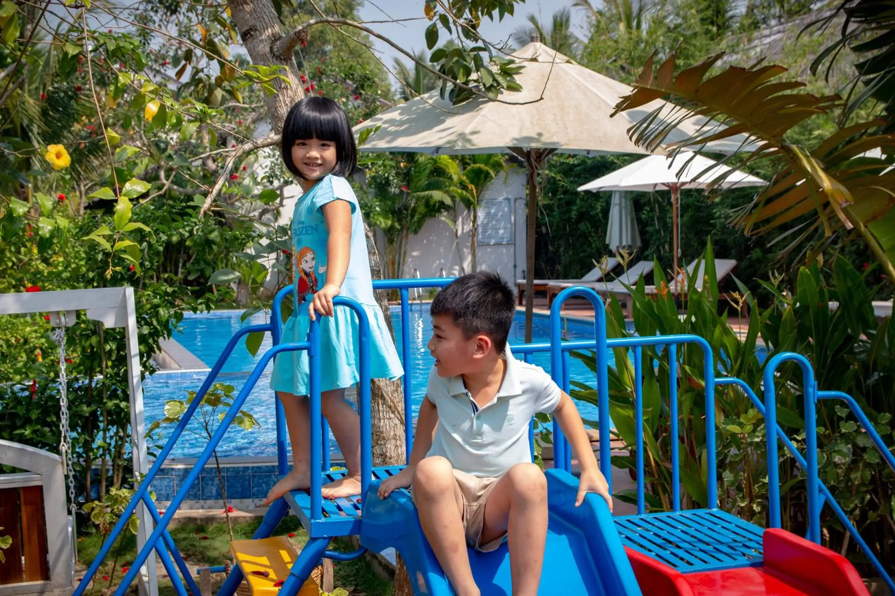 Children play ground in La Casa Resort