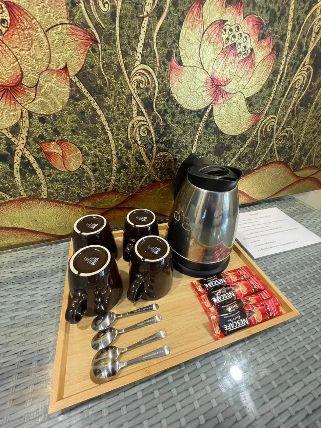 Drinks in Yotaka Boutique Hotel Bangkok