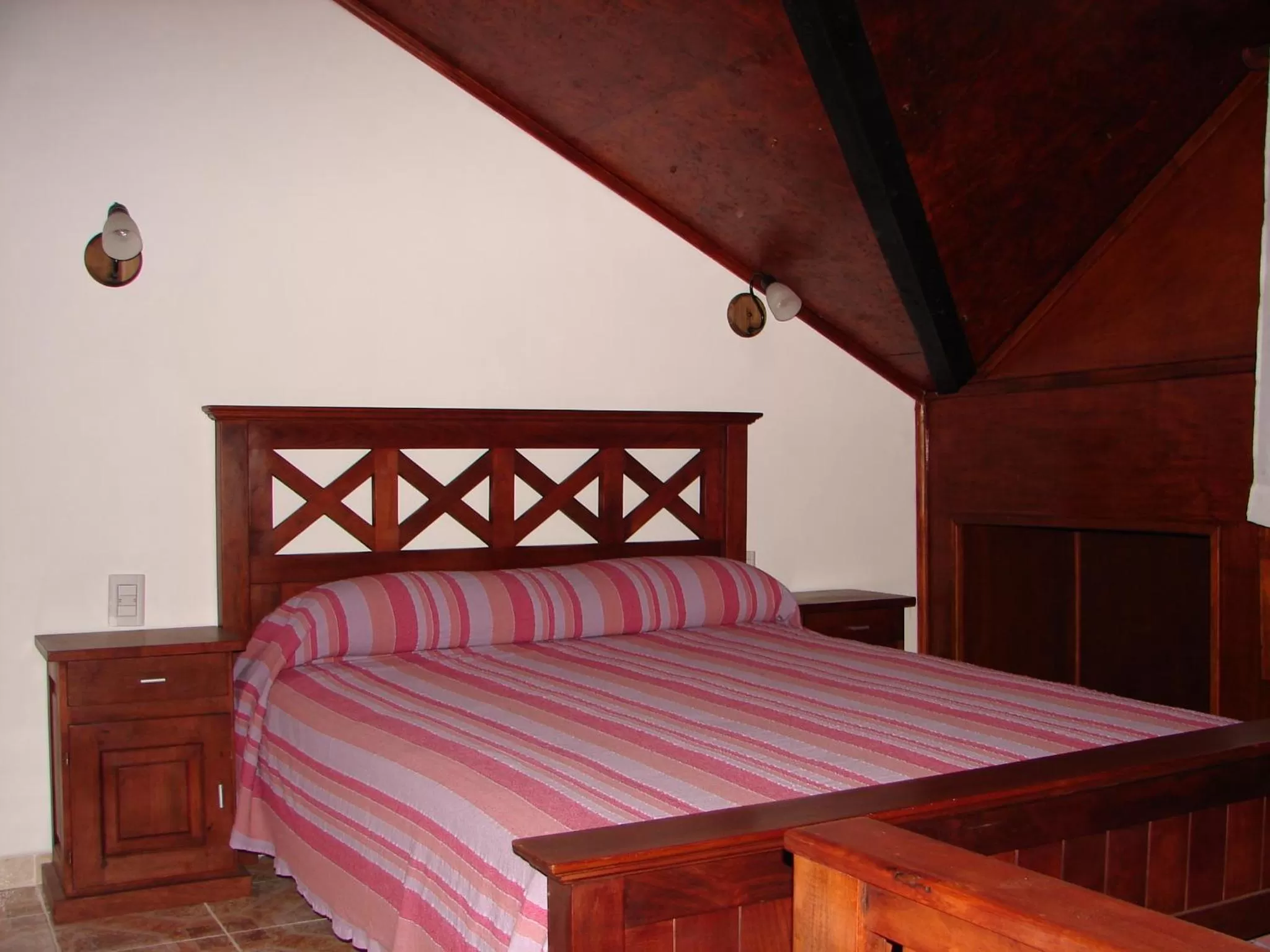 Bedroom, Bed in Cabañas Marias del Sur