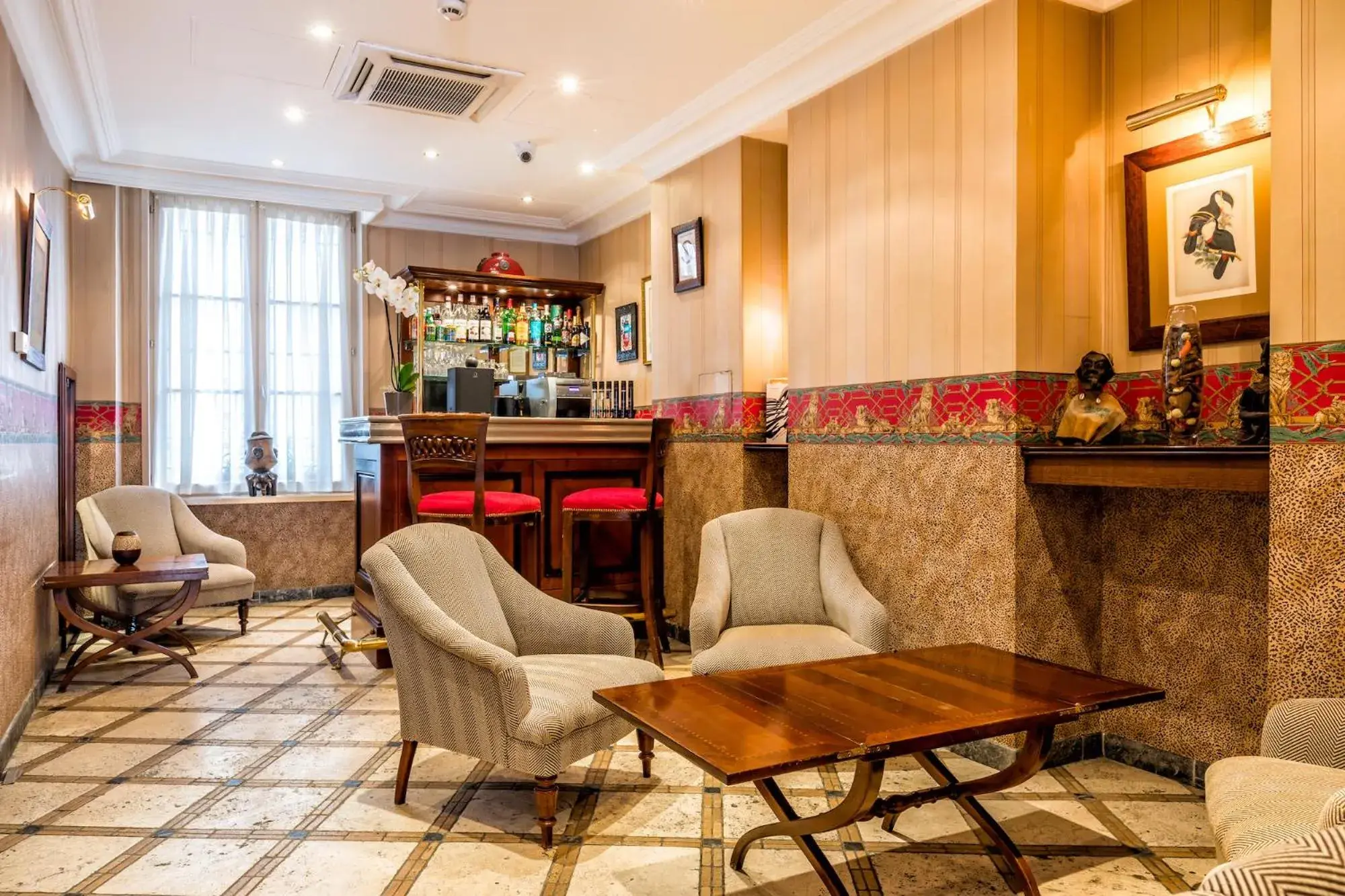 Lounge or bar, Lobby/Reception in Villa Montparnasse