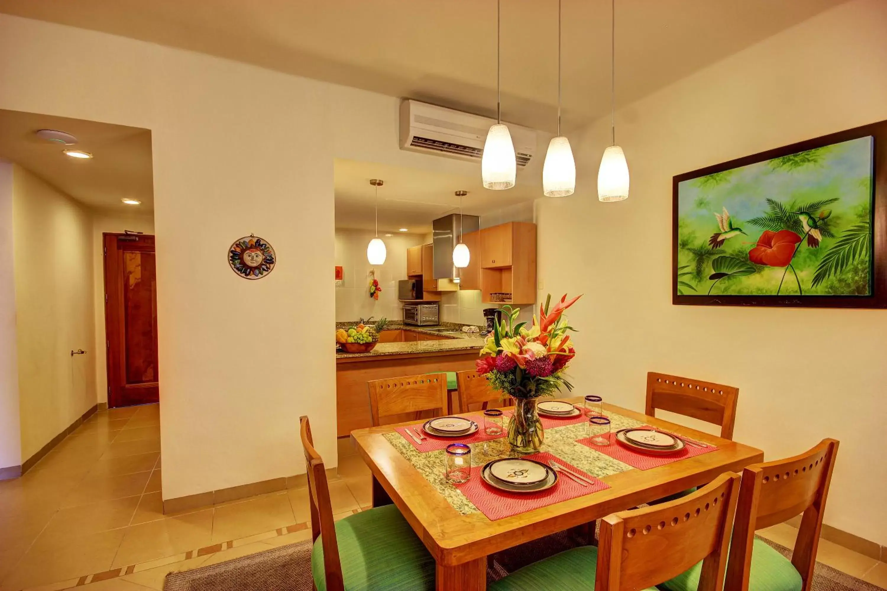 Kitchen or kitchenette, Dining Area in Riviera Maya Suites
