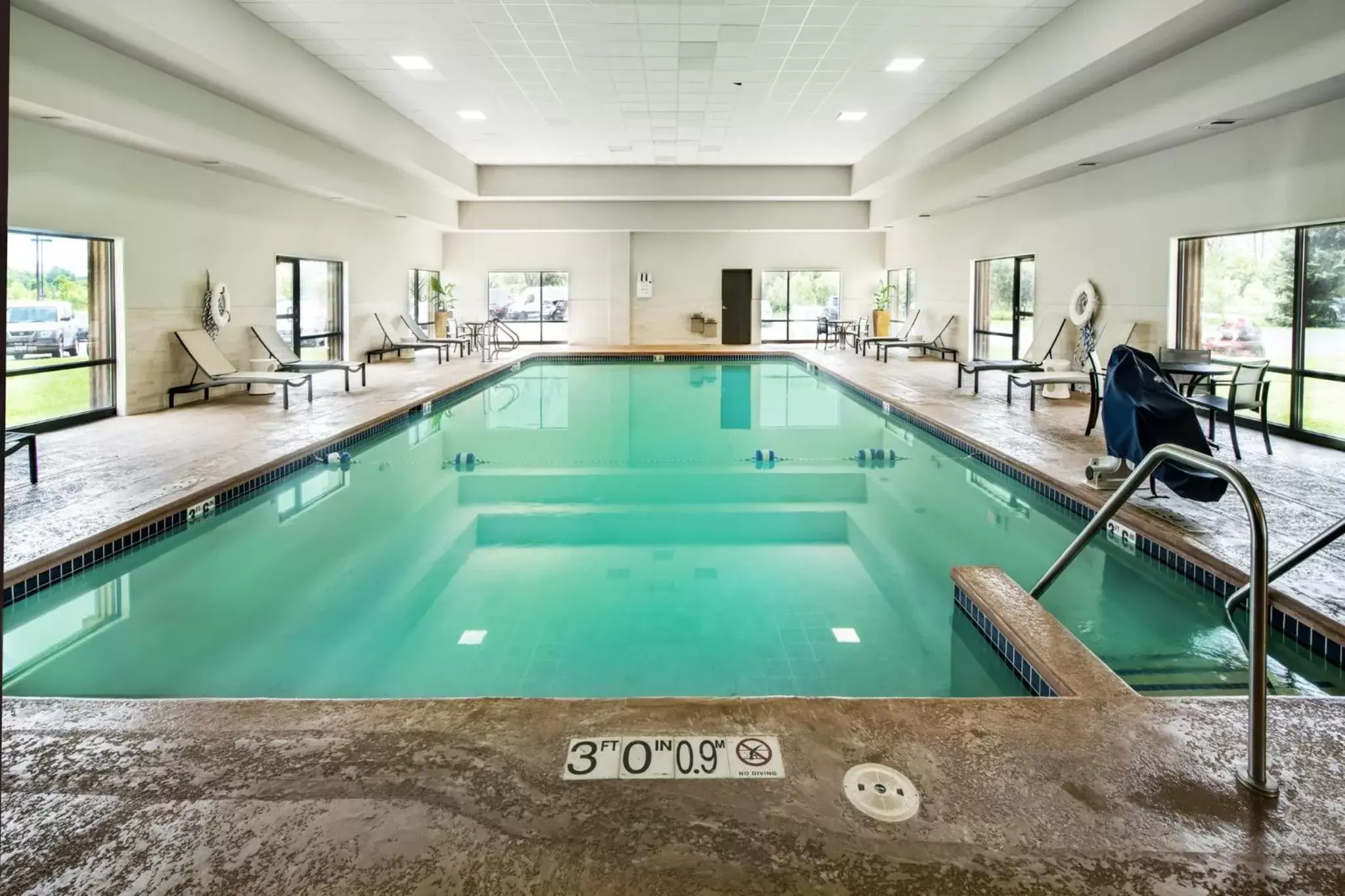 Swimming pool in Crowne Plaza Milwaukee South by IHG Swimming pool in Crowne Plaza Milwaukee South by IHG