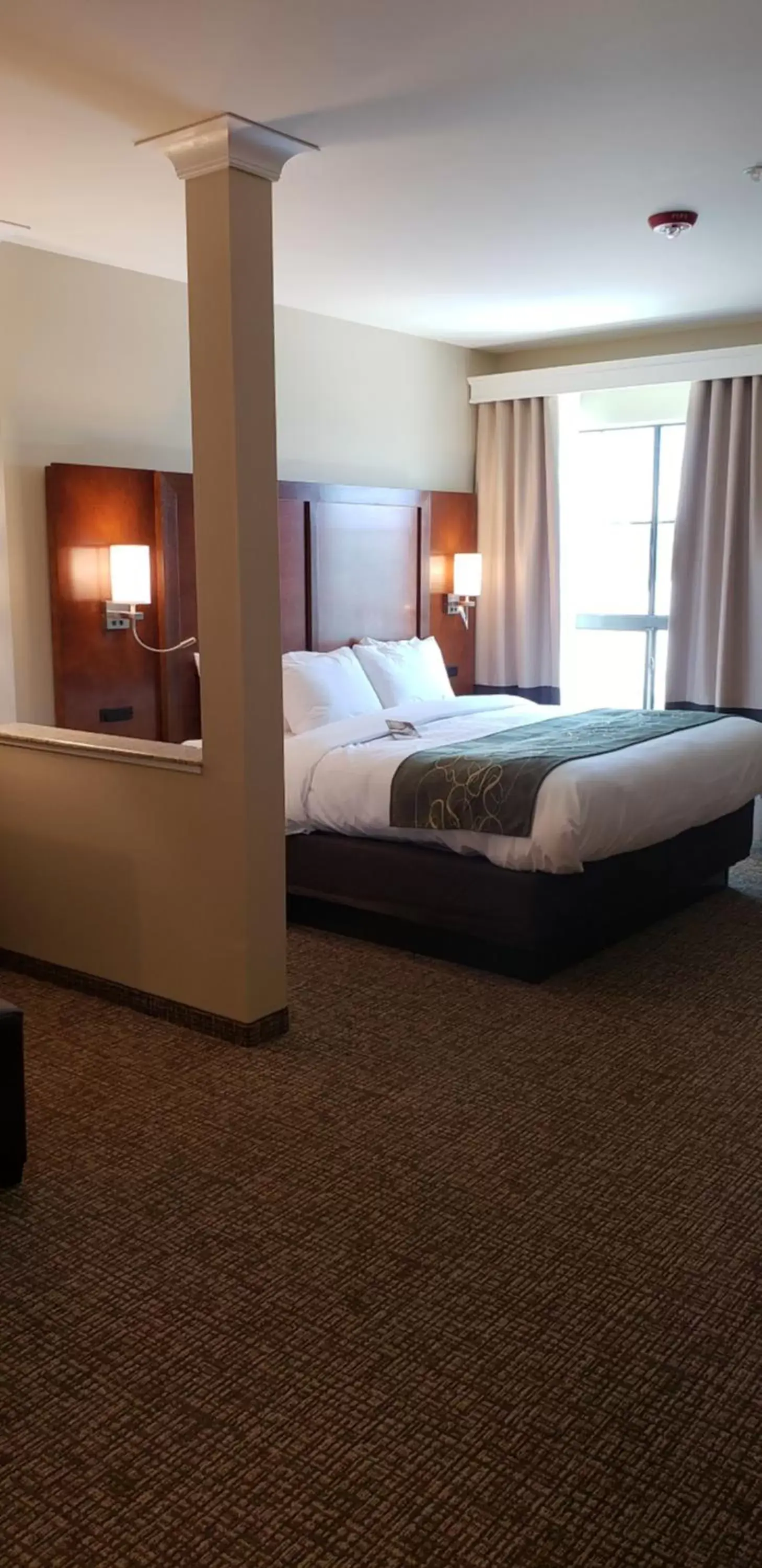 Bed in Comfort Suites Denver near Anschutz Medical Campus