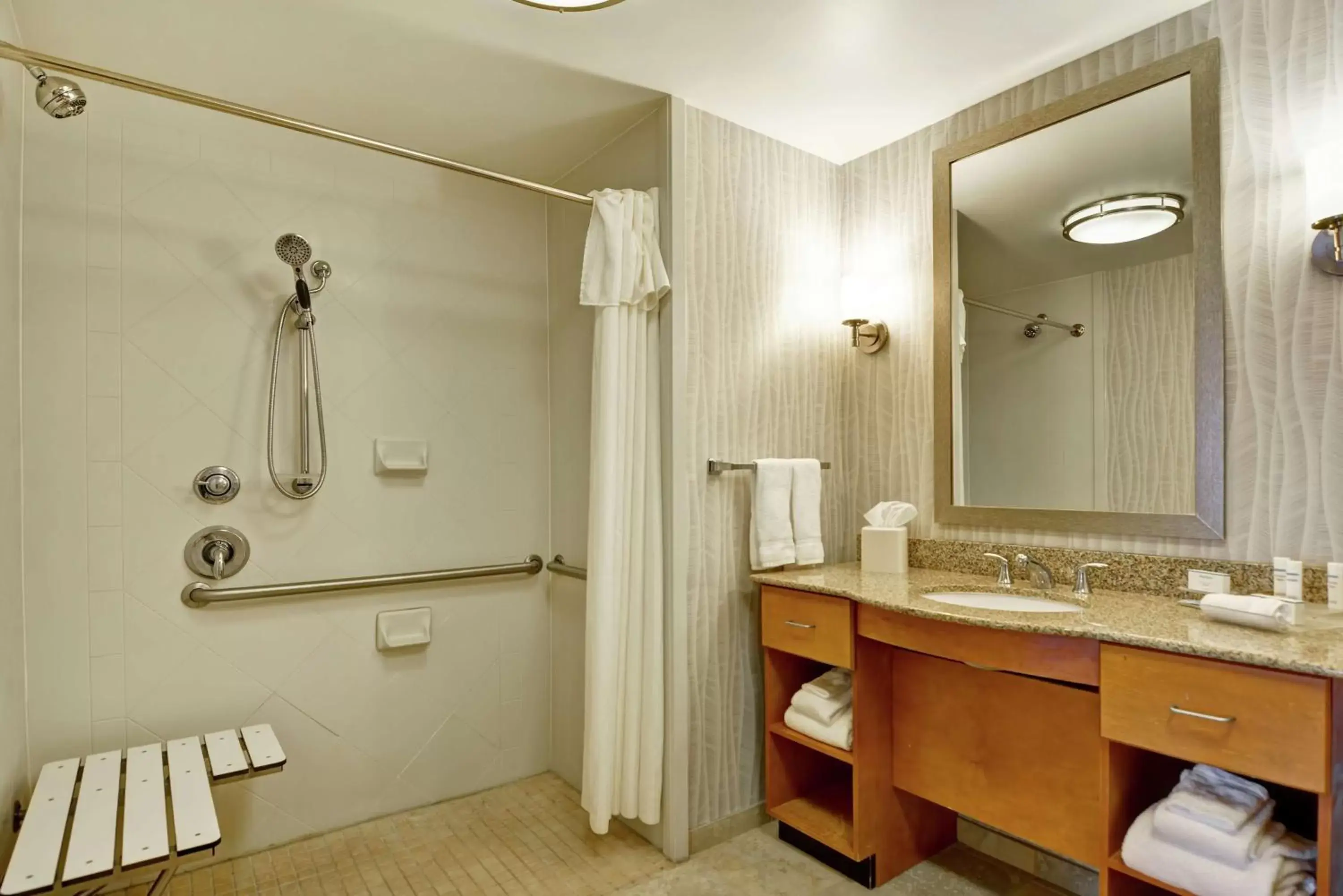 Bathroom in Homewood Suites Mobile East Bay/Daphne