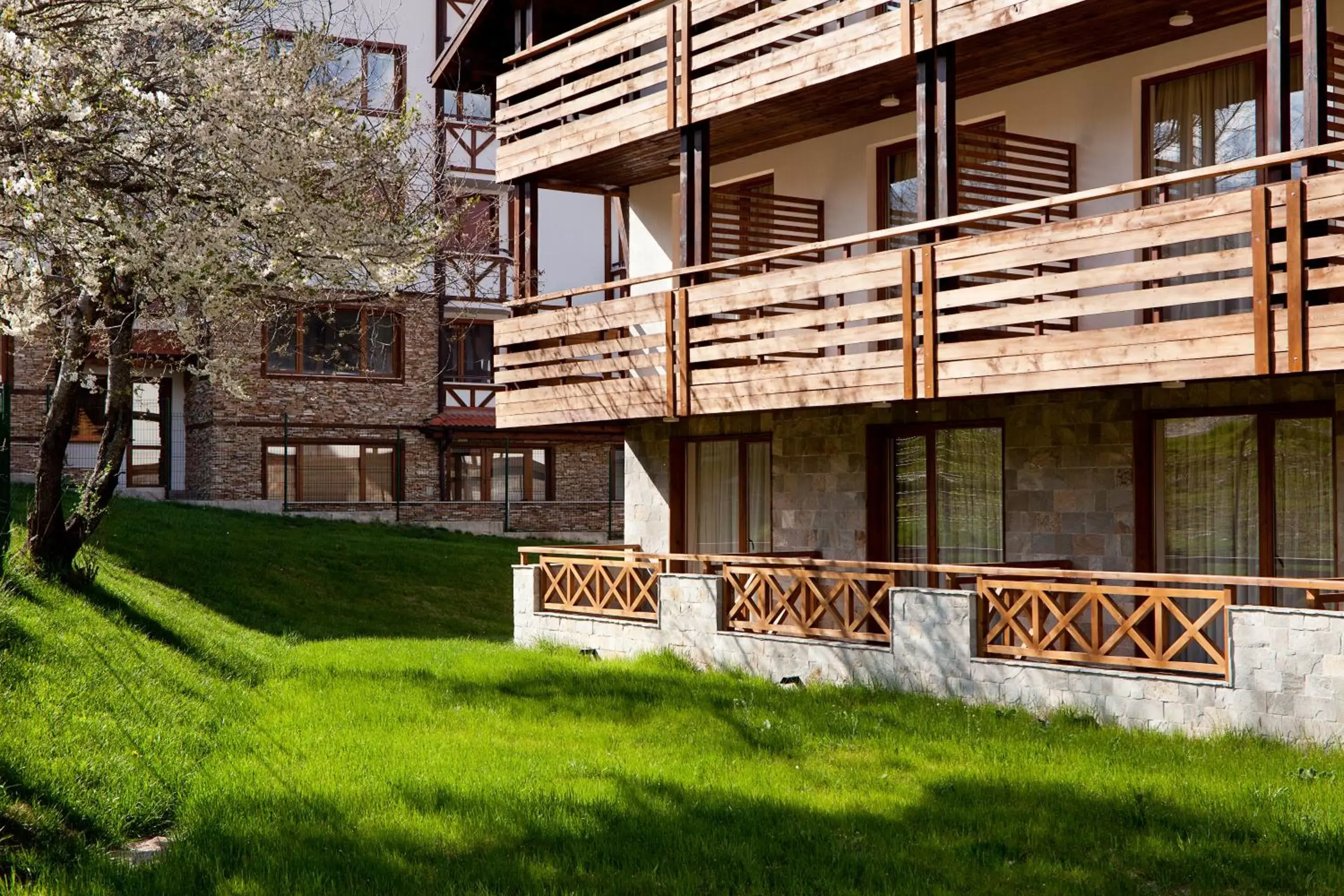 Summer, Property Building in Green Life Resort Bansko
