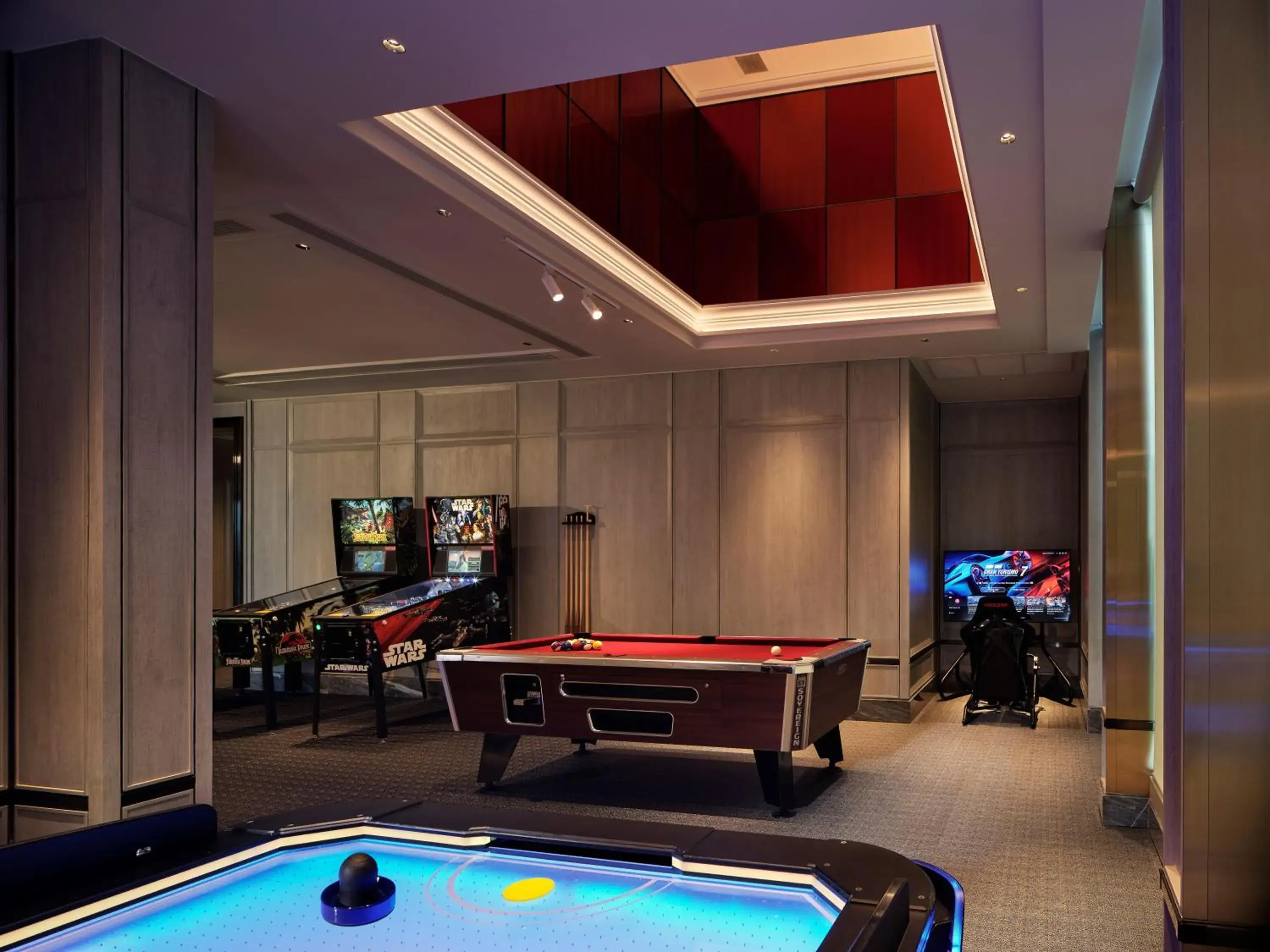 Game Room, Billiards in Grande Centre Point Surawong Bangkok