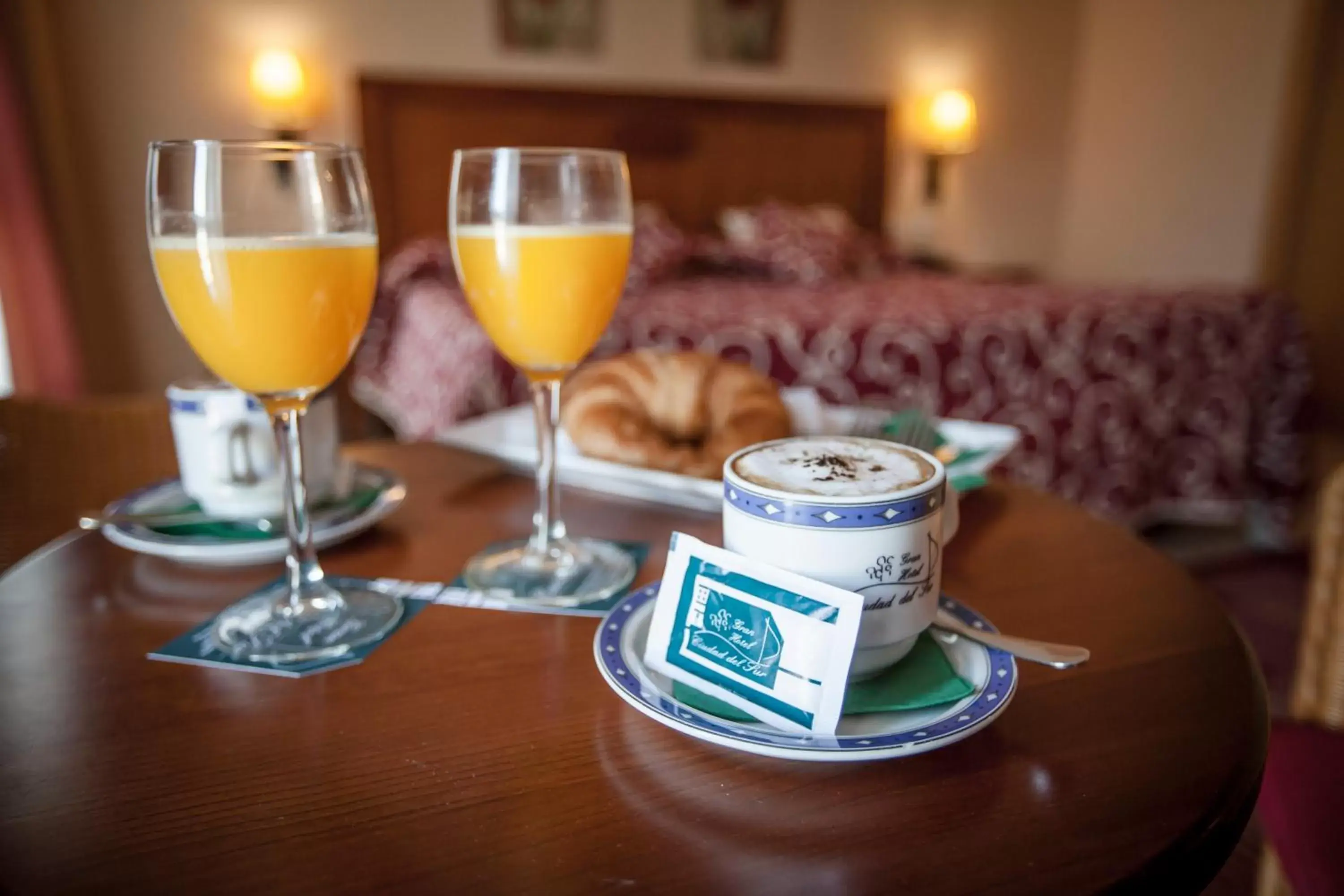 Food close-up, Drinks in Gran Hotel Ciudad Del Sur