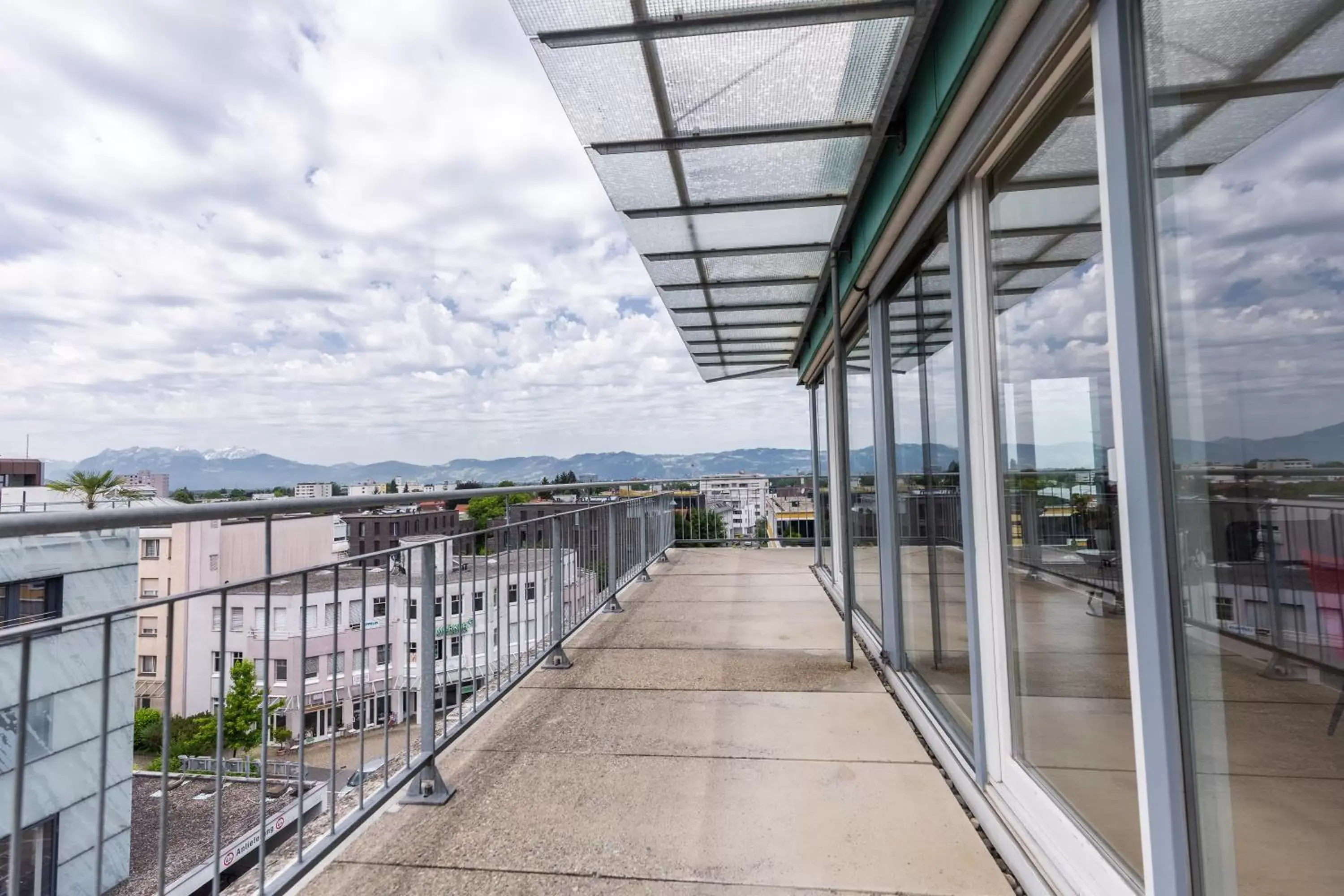 Balcony/Terrace in Vienna House by Wyndham Martinspark Dornbirn