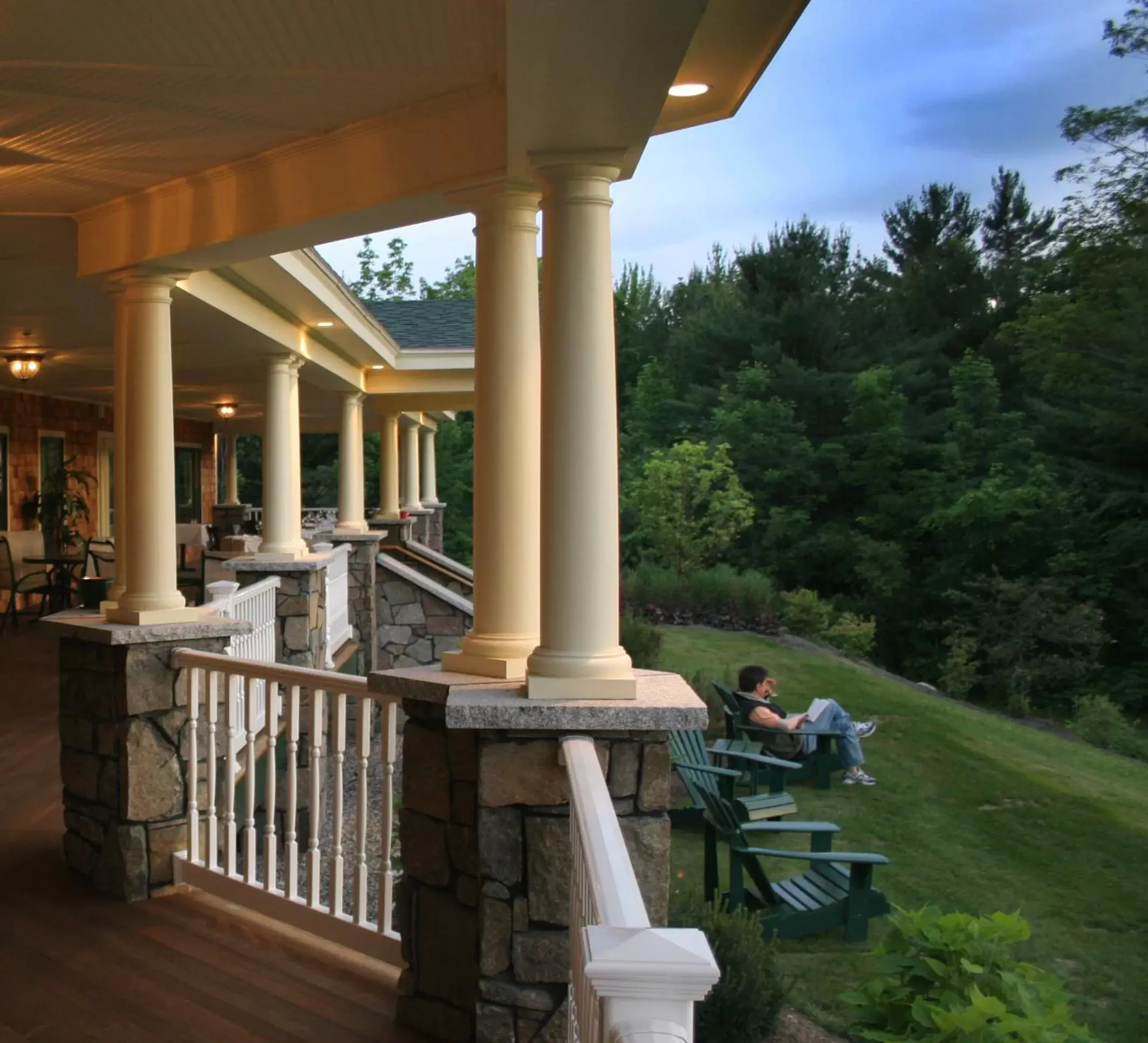 Balcony/Terrace in The Inn at Thorn Hill