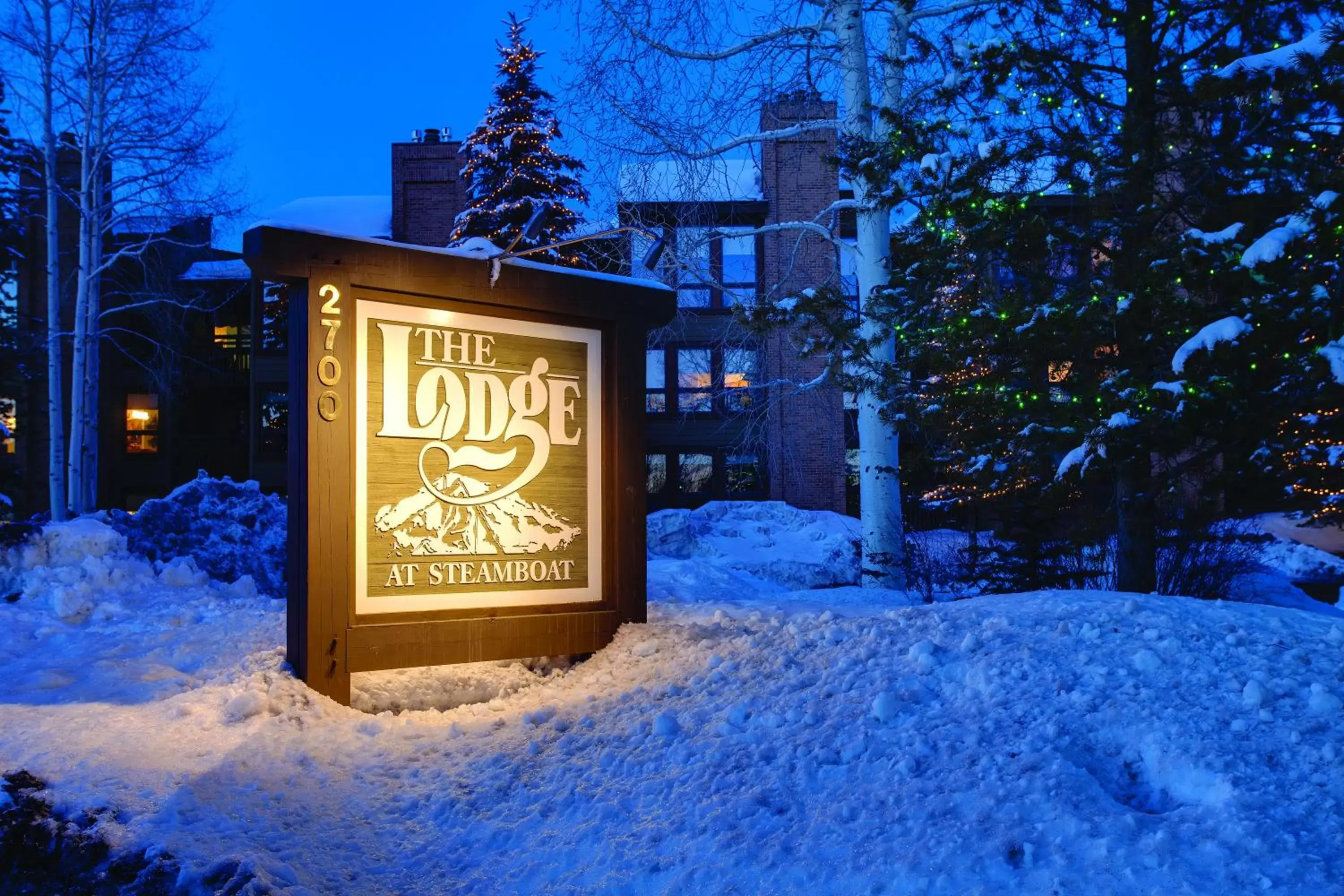 Facade/entrance, Winter in The Lodge at Steamboat by Vacasa